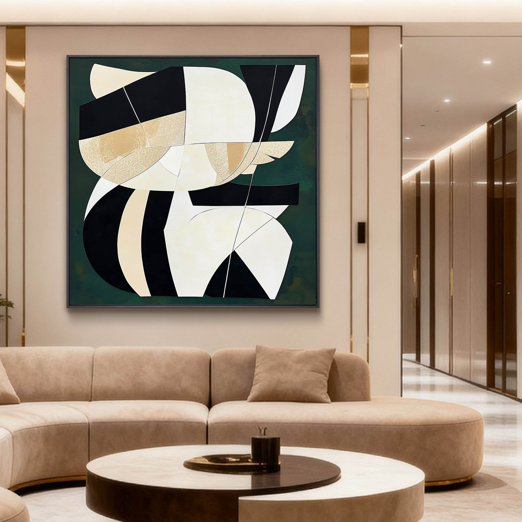 Abstract Canvas Art #AB863