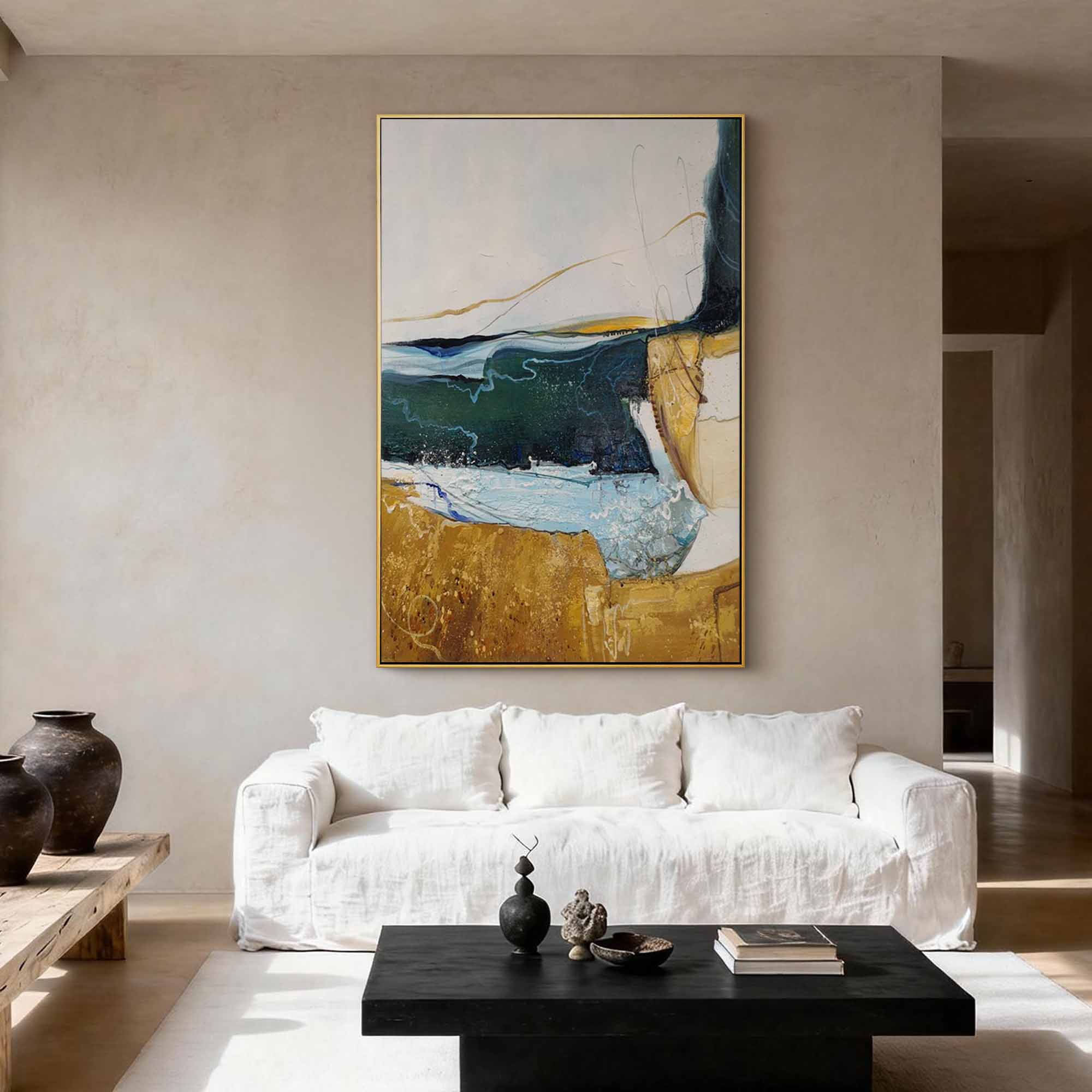 Abstract Canvas Art #AB935