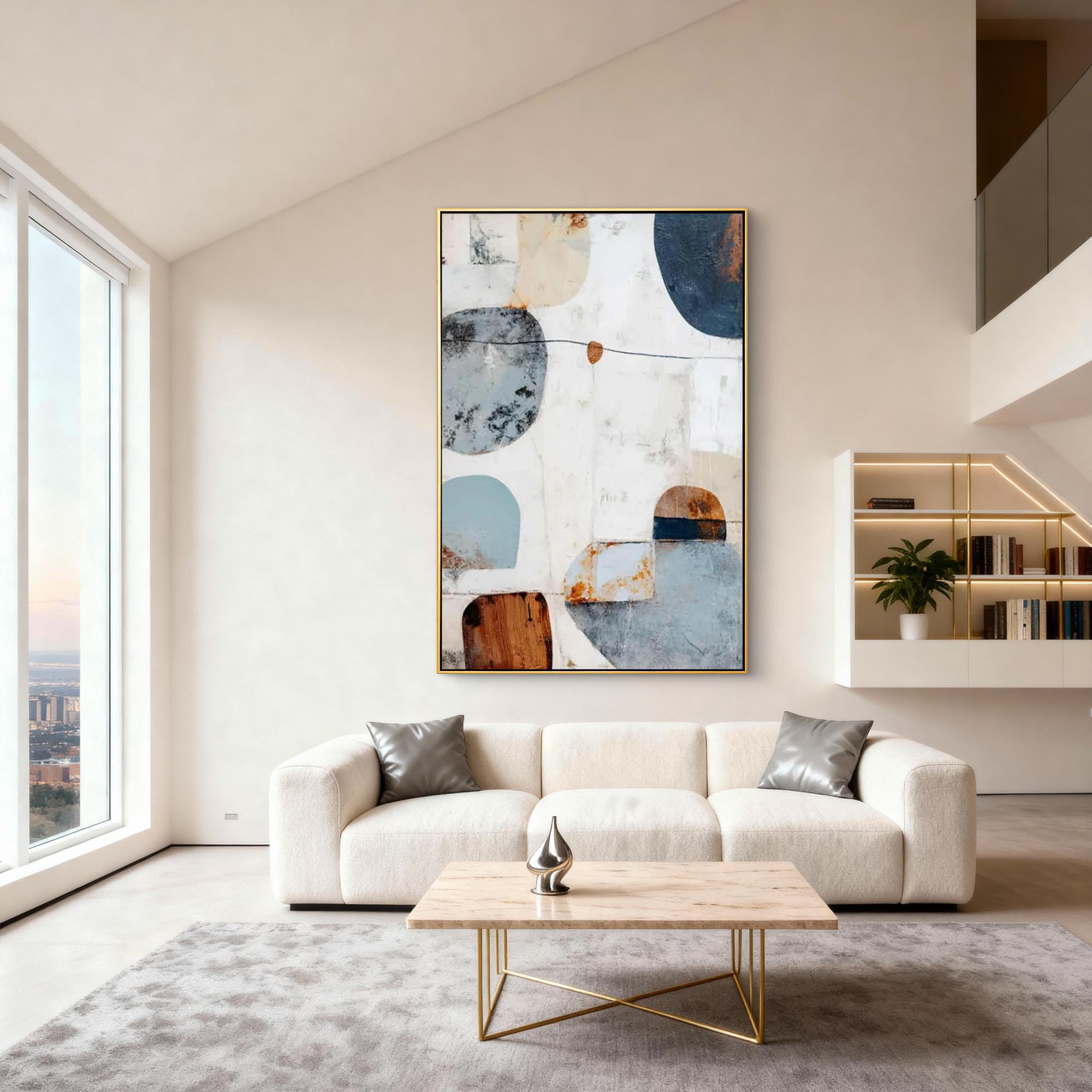 Abstract Canvas Art #AB923