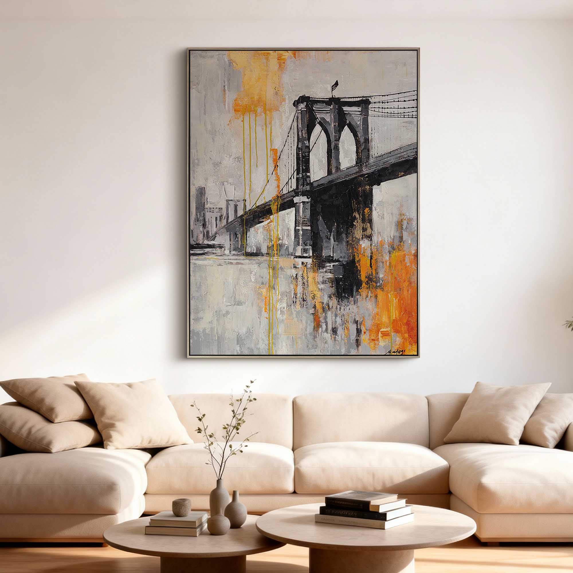 Landscape Canvas Art #LC116