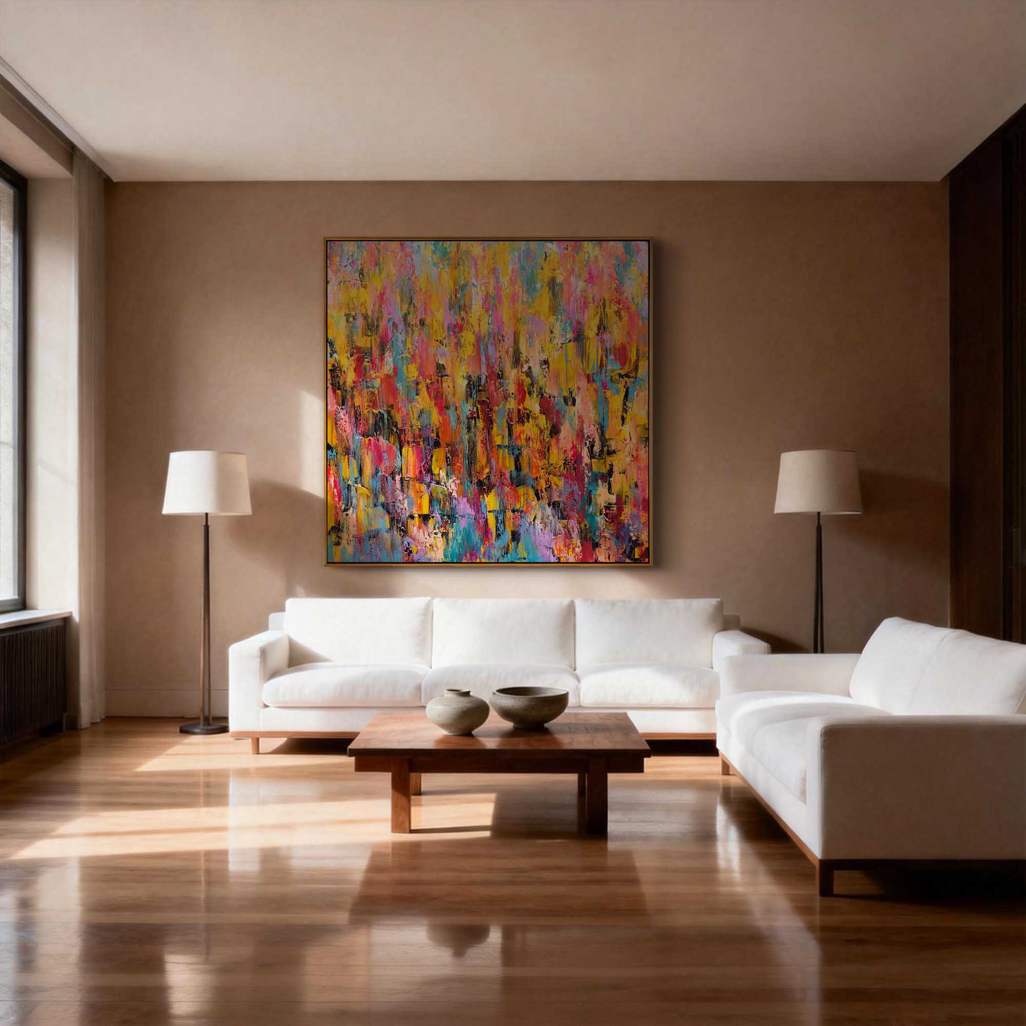 Abstract Canvas Art #AB1014