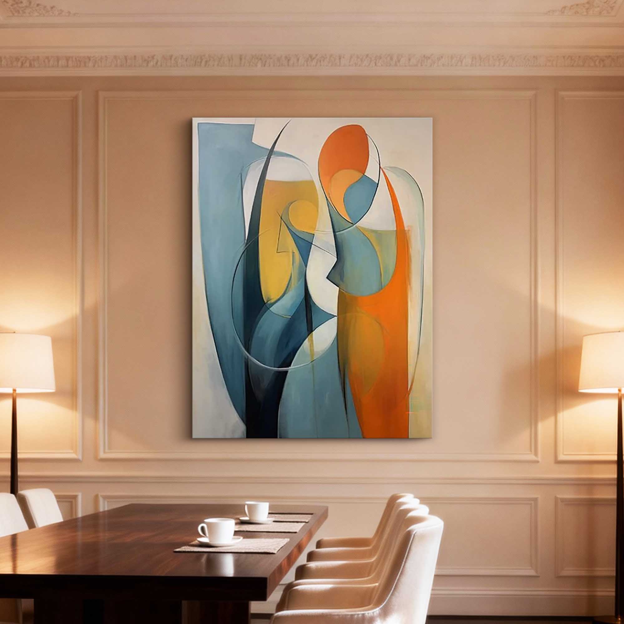 Abstract Canvas Art #AB983