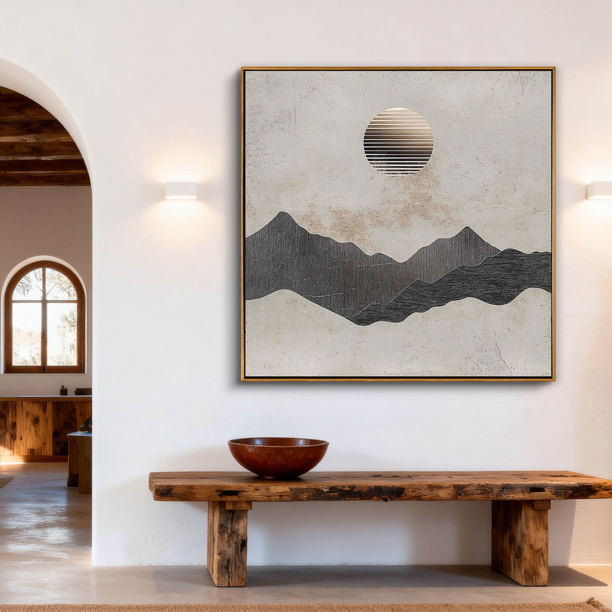 Abstract Canvas Art #AB864