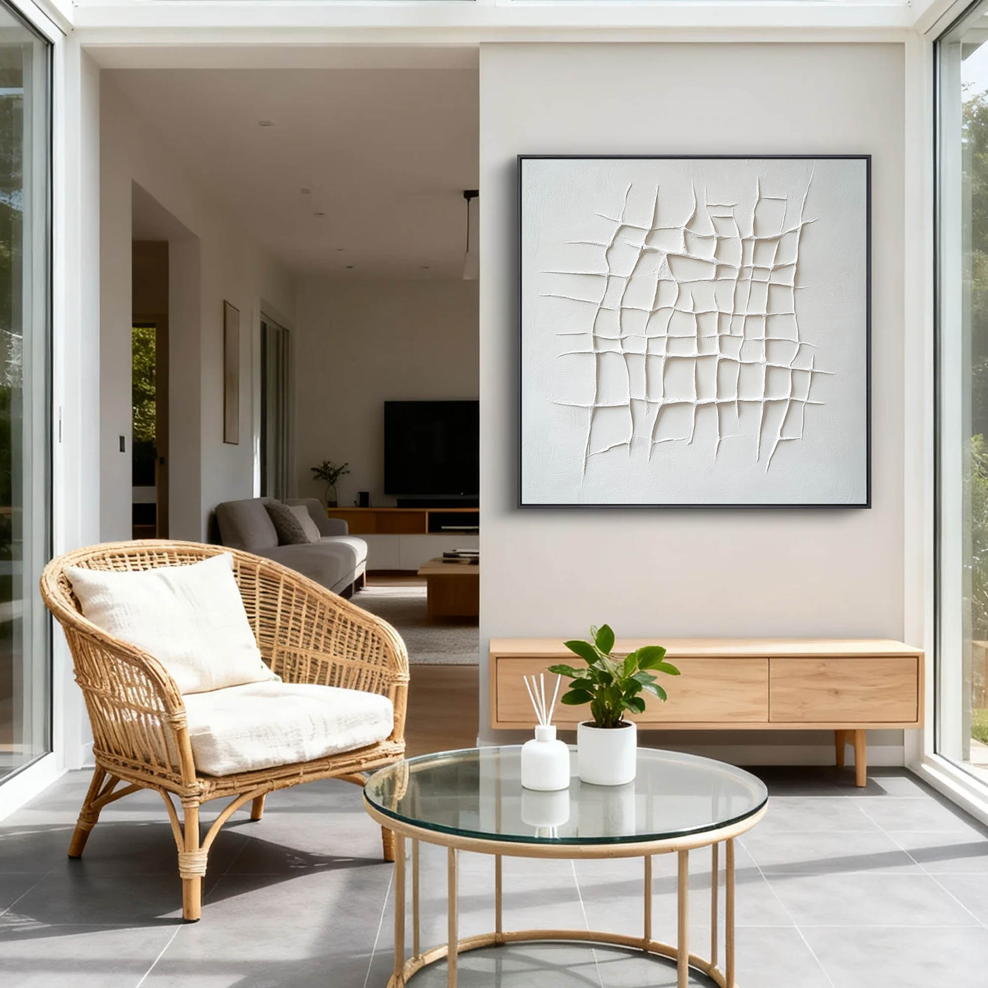 Abstract Canvas Art #AB858