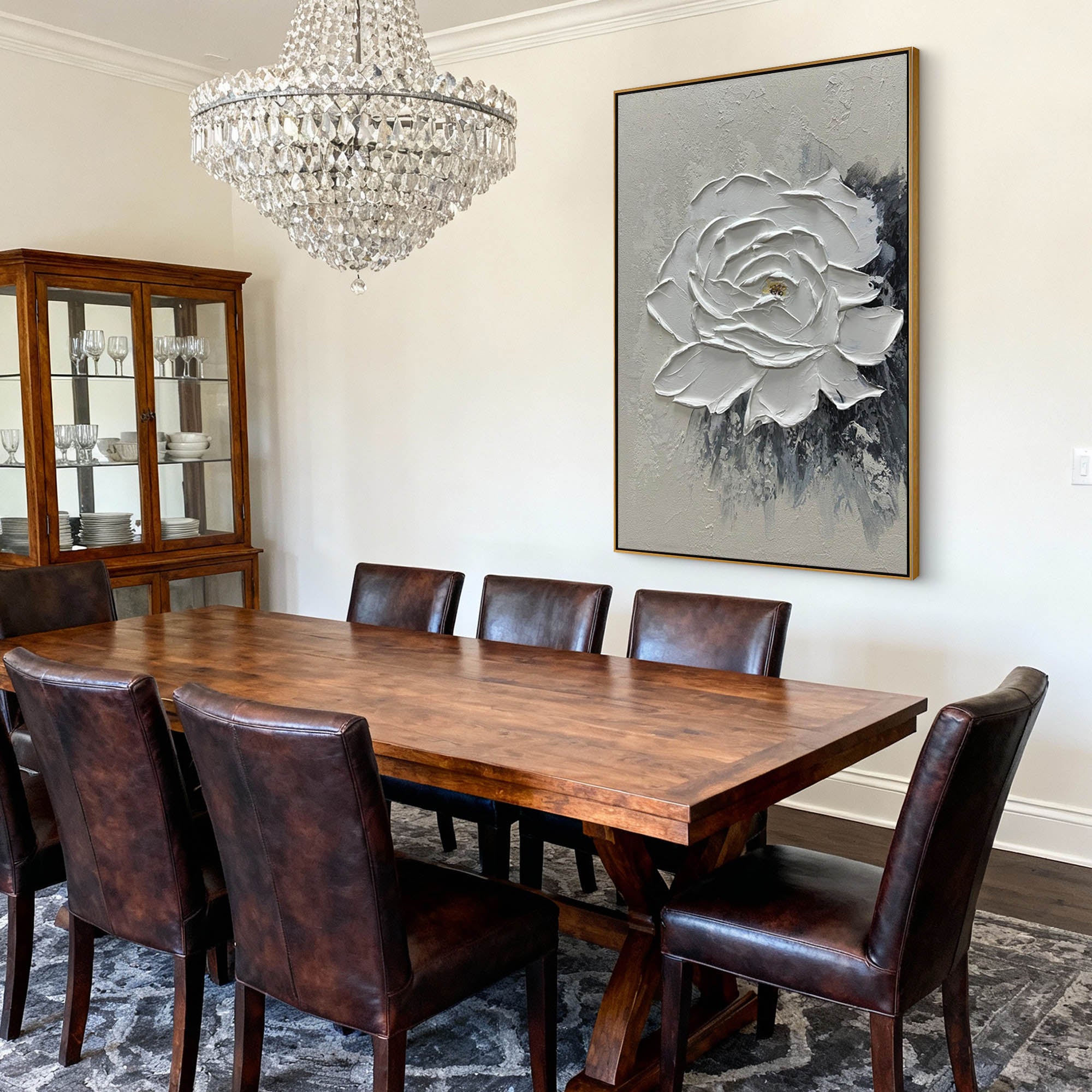 Flower Canvas Art #FL282