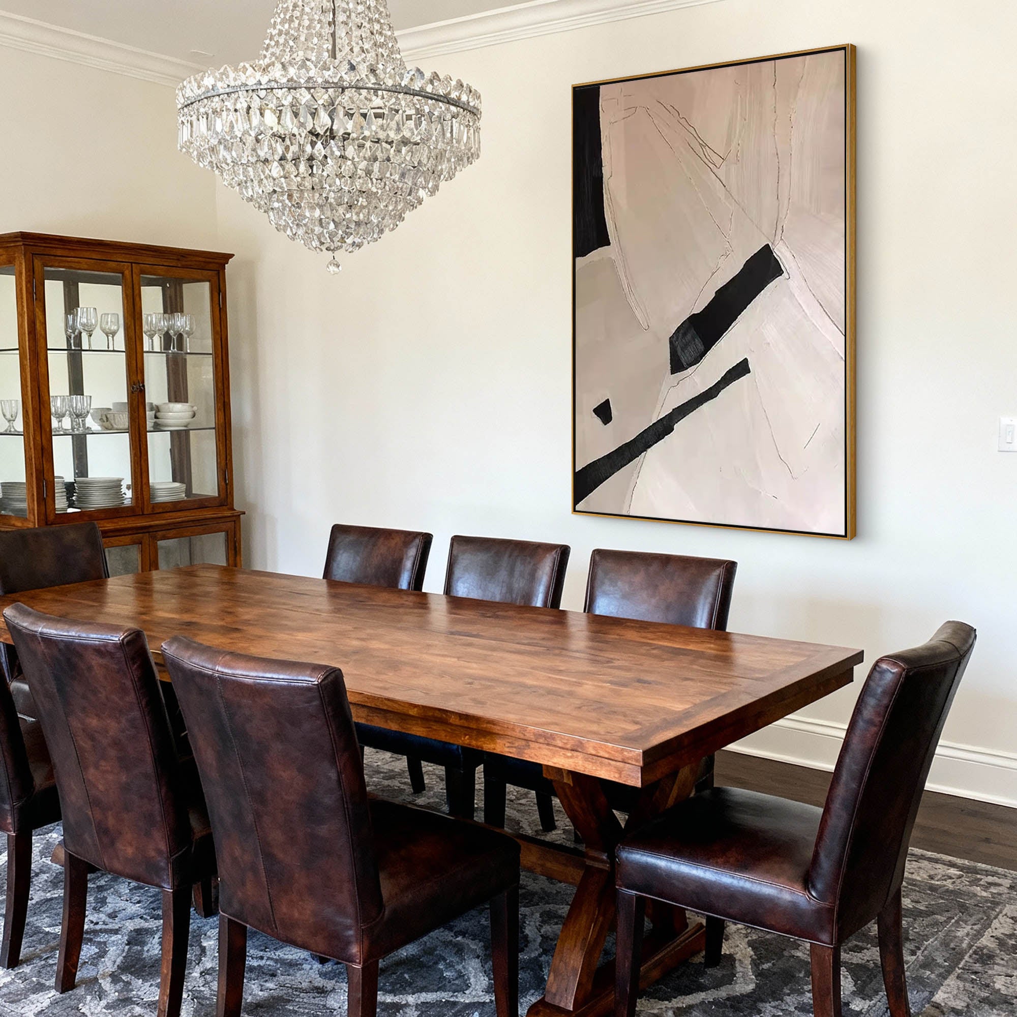 Abstract Canvas Art #AB884