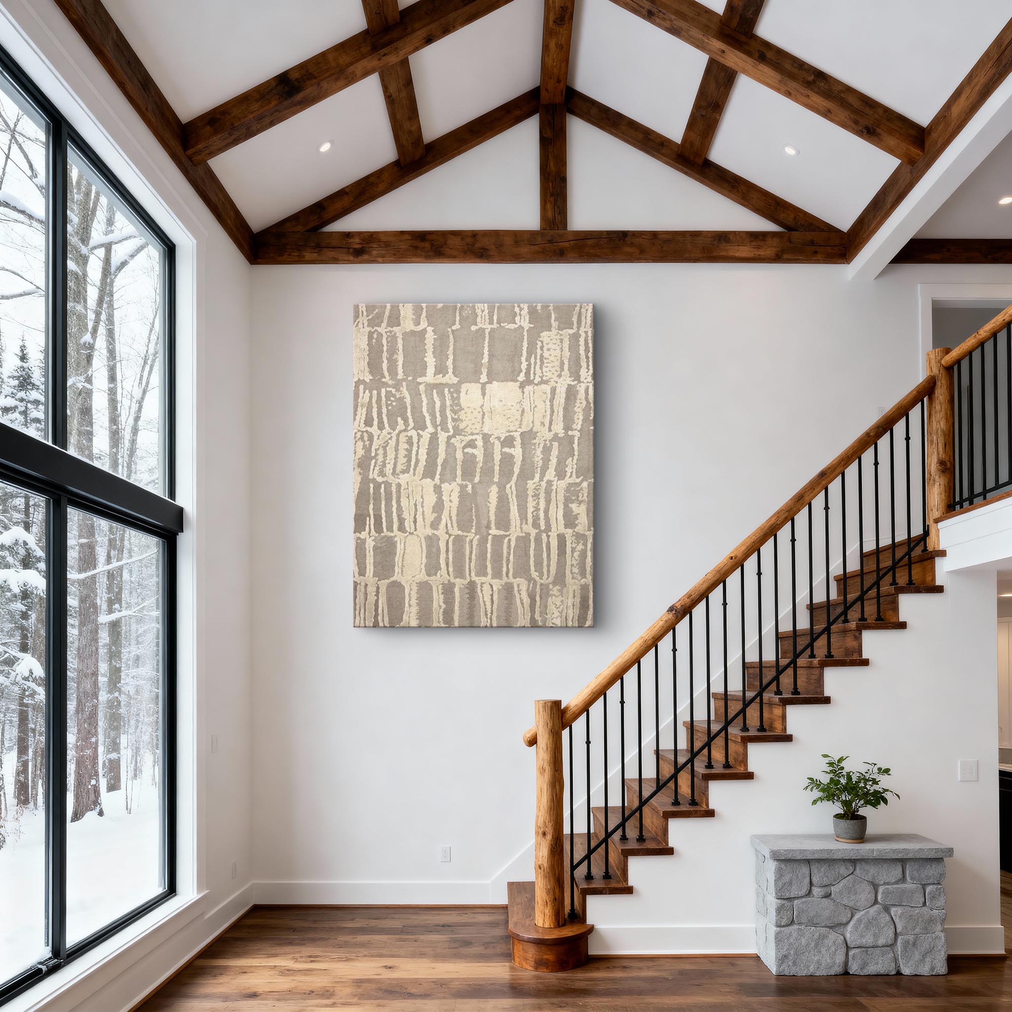 Abstract Canvas Art #AB901