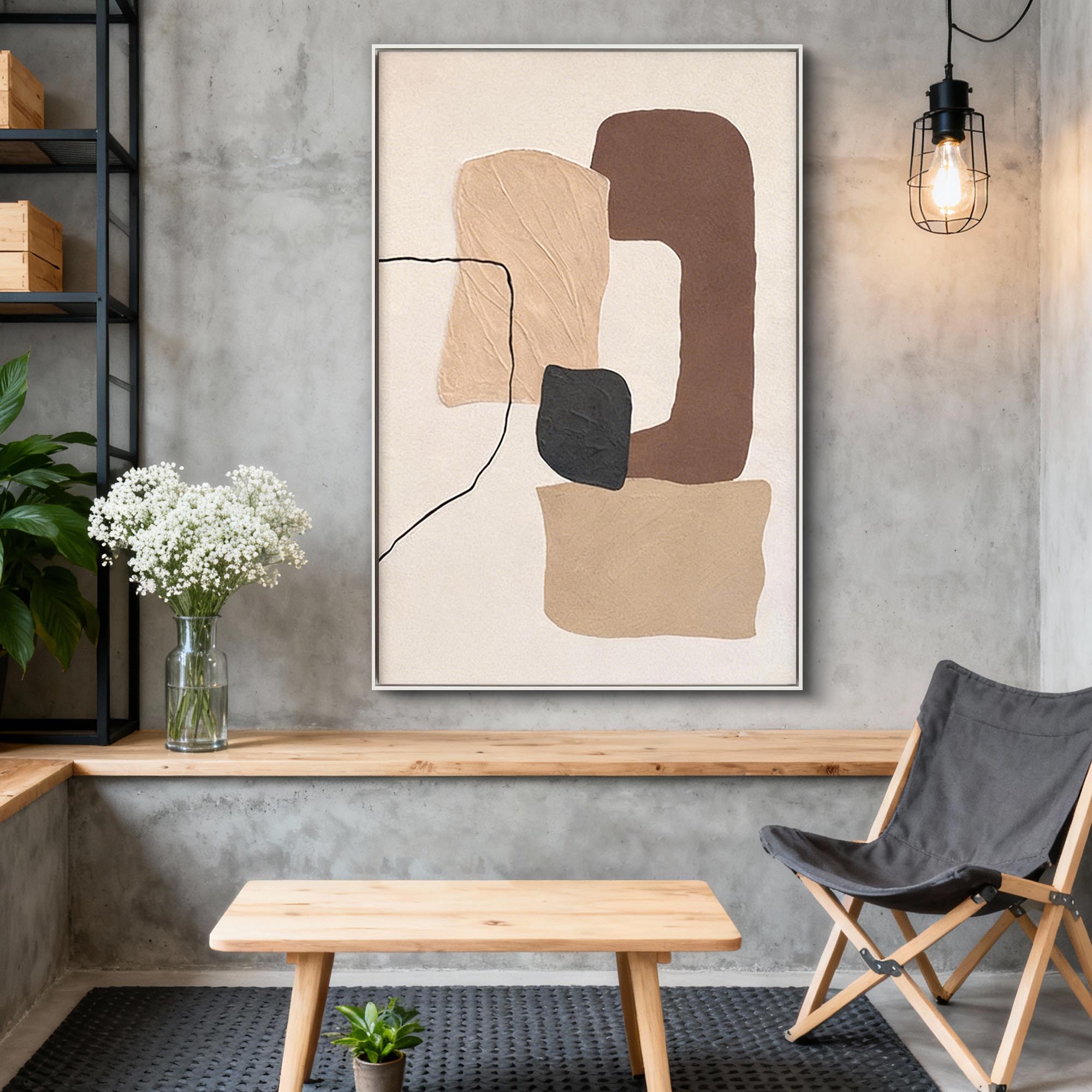 Abstract Canvas Art #AB907
