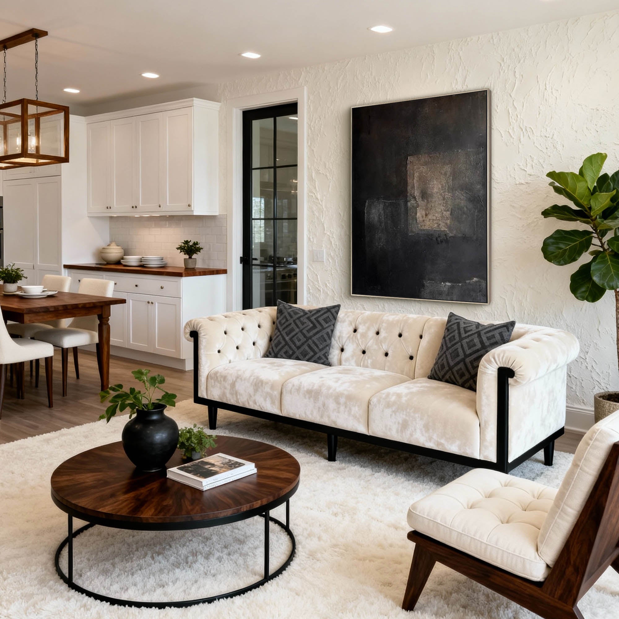 Abstract Canvas Art #AB904