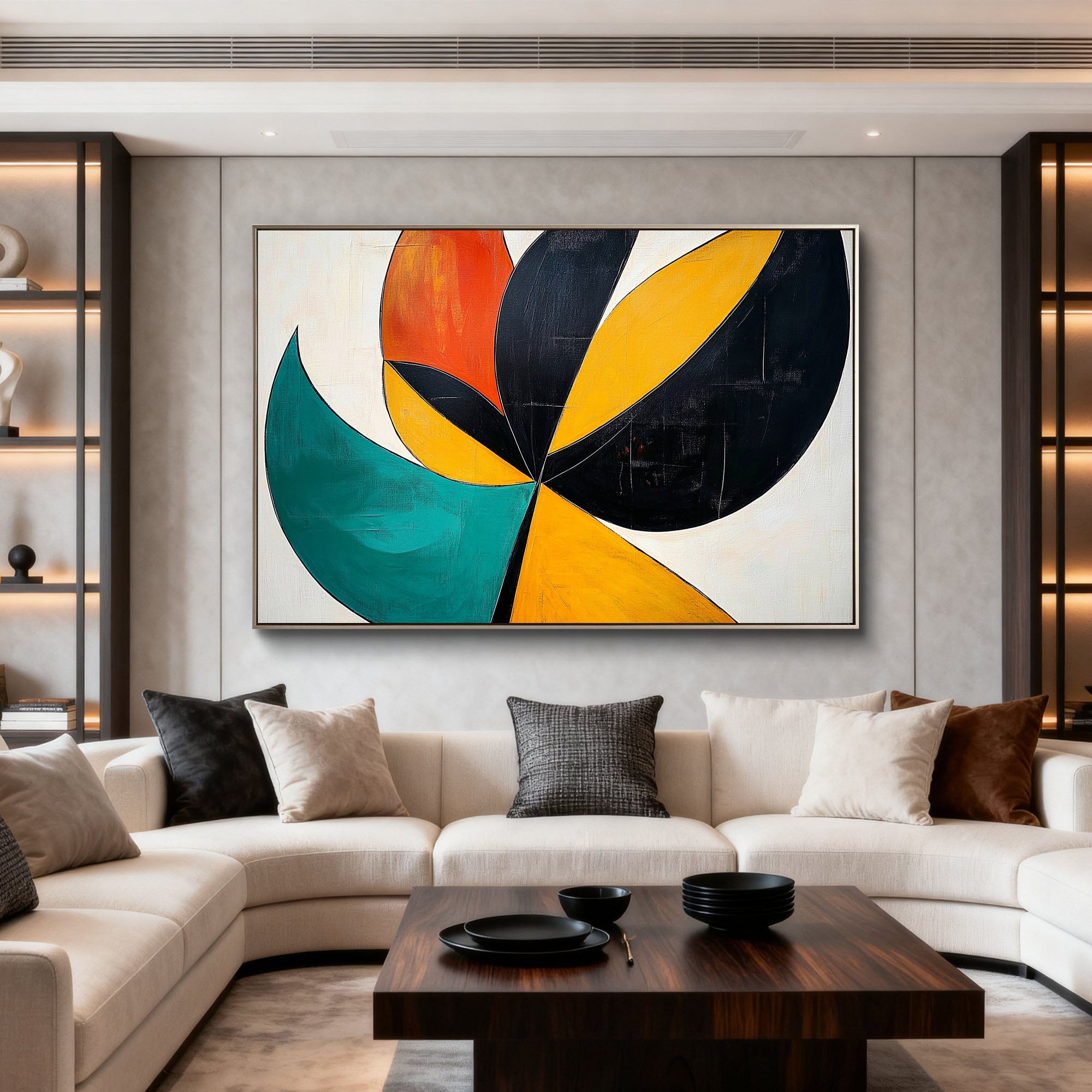 Abstract Canvas Art #AB826