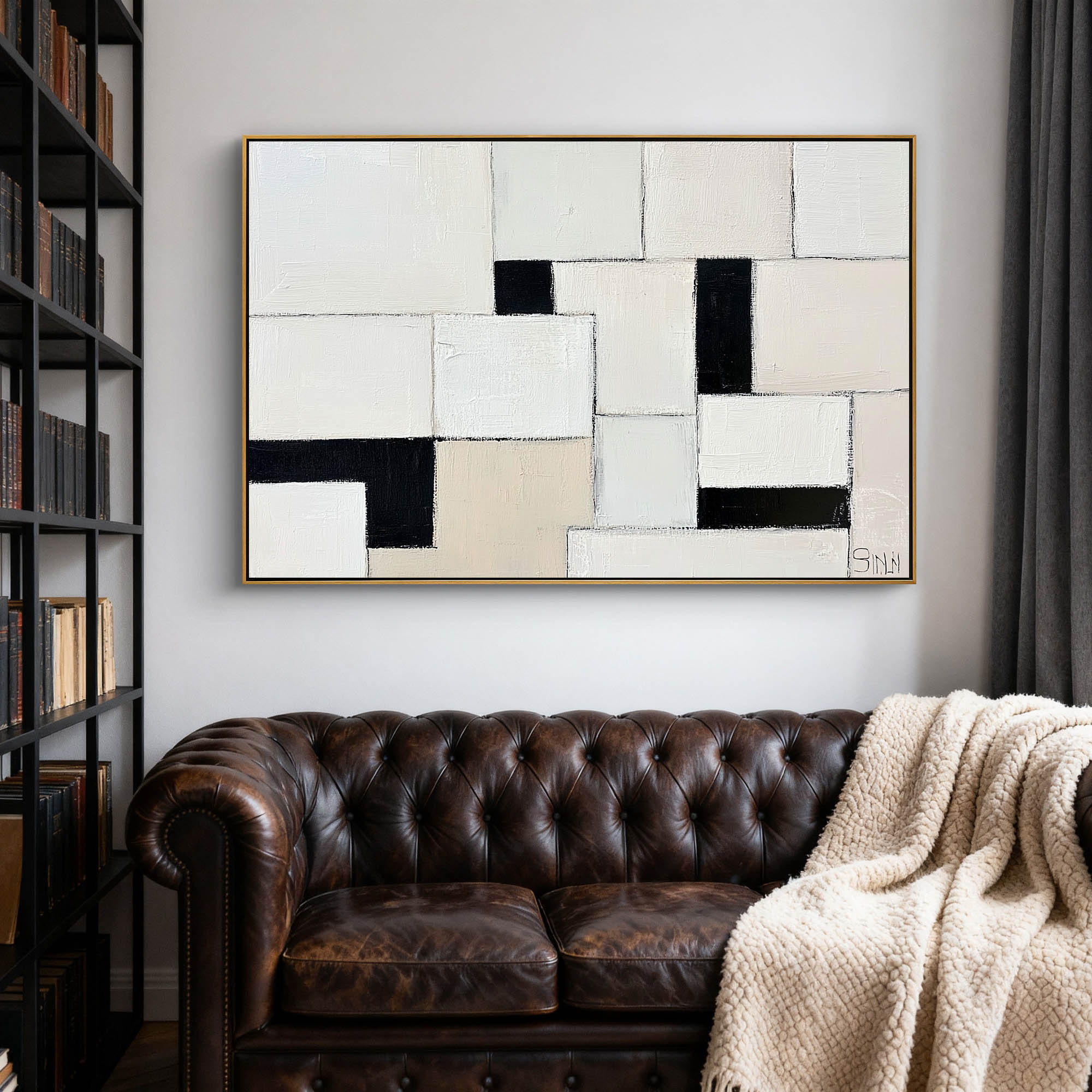 Abstract Canvas Art #AB829