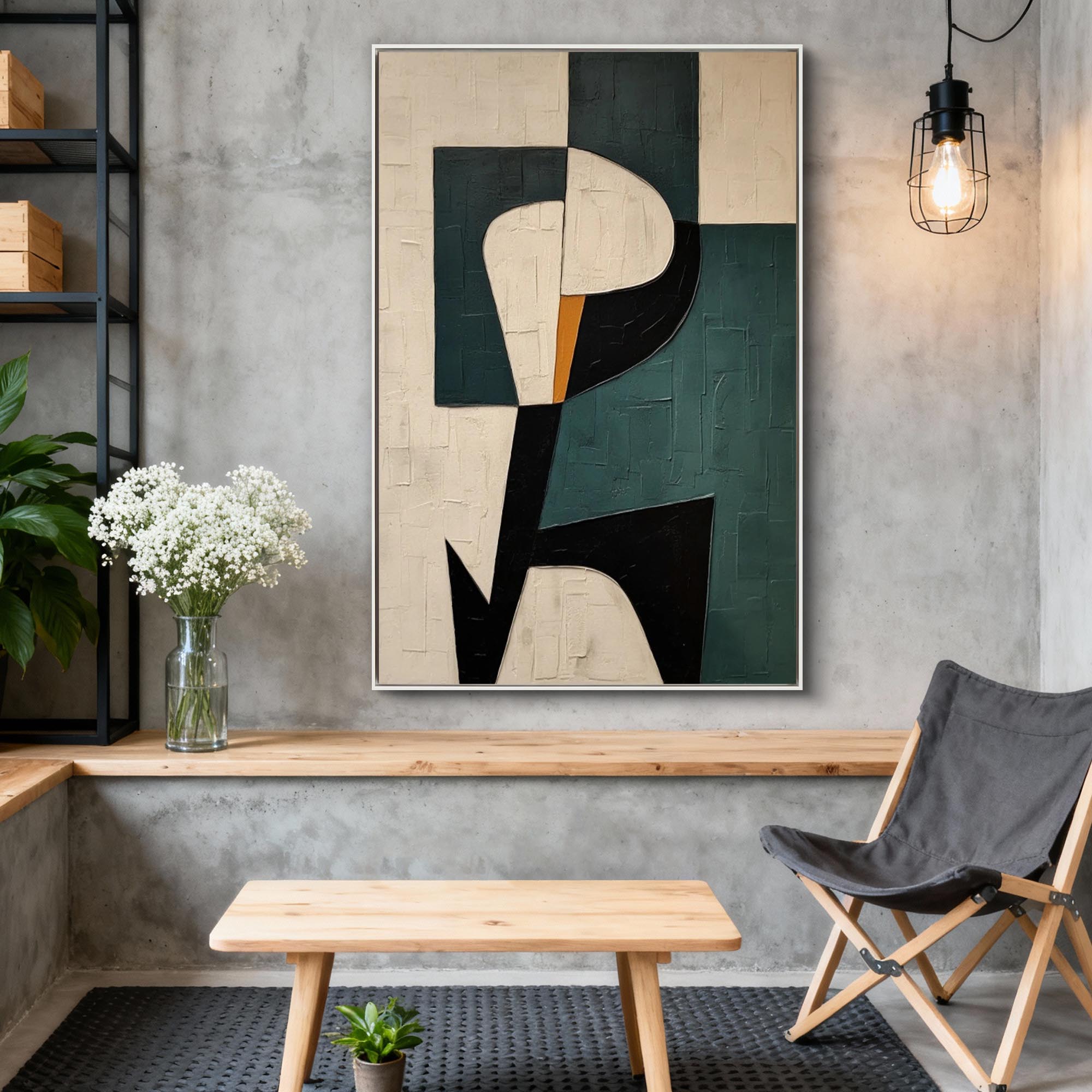 Abstract Canvas Art #AB928
