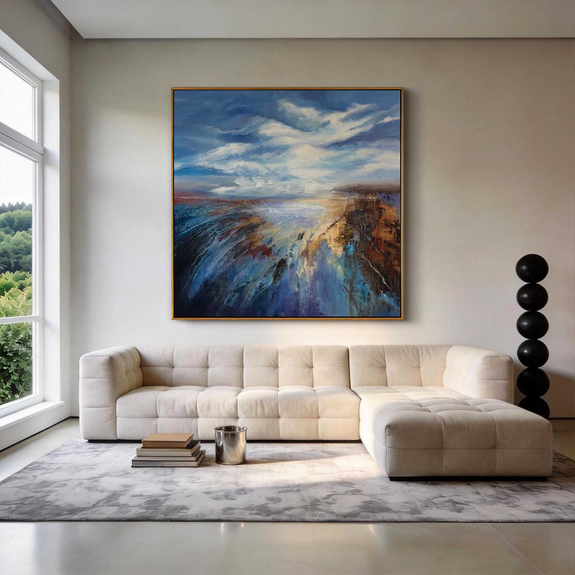 Abstract Canvas Art #AB1019