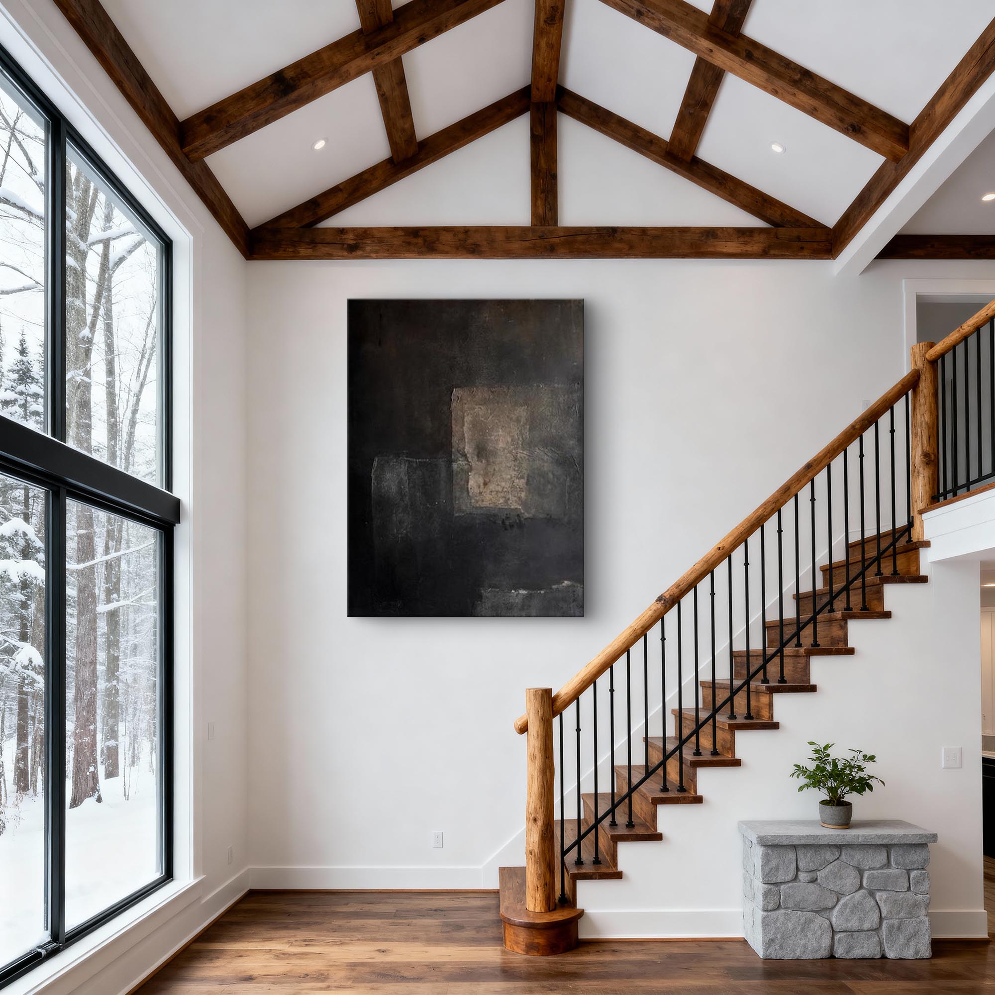 Abstract Canvas Art #AB904