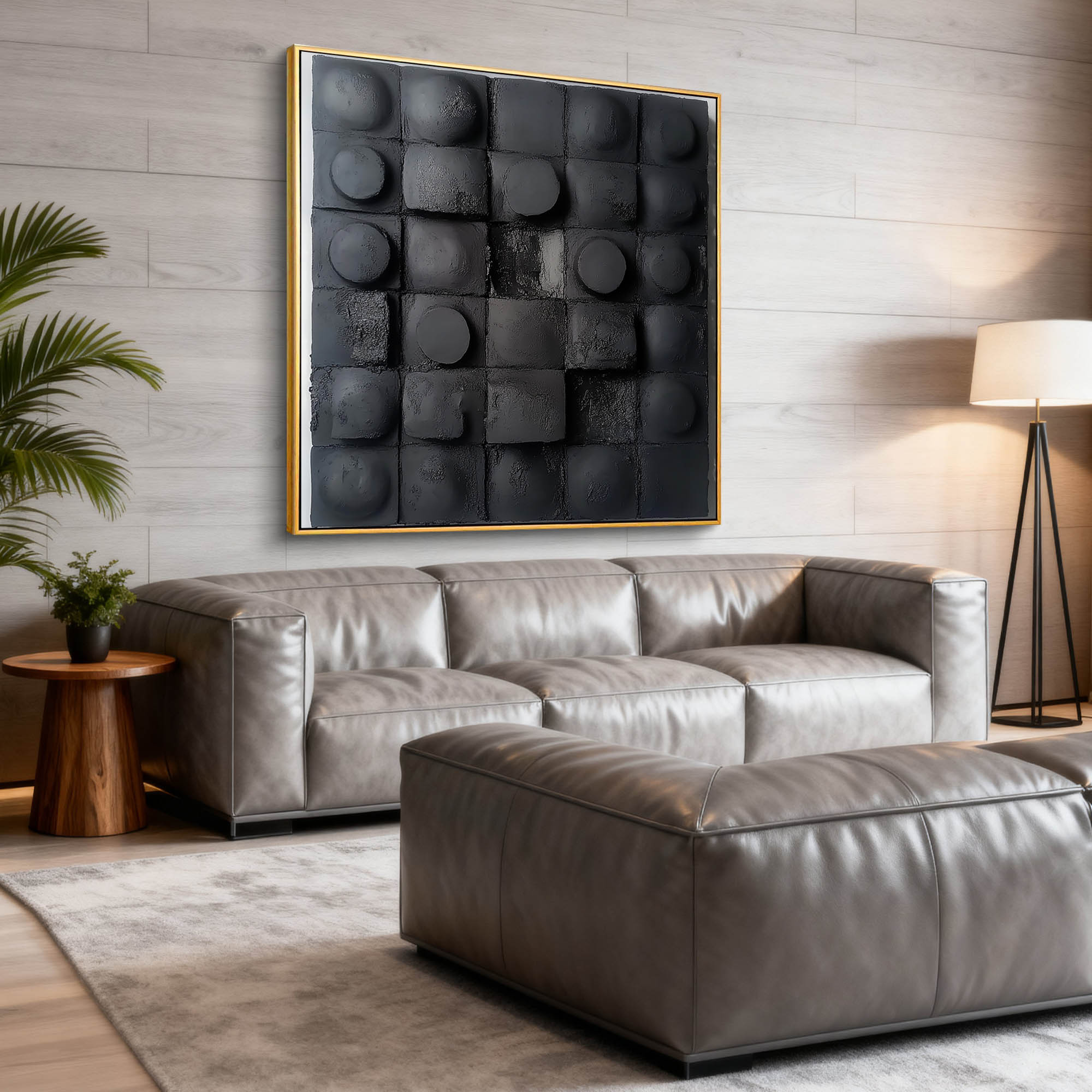 Abstract Canvas Art #AB857