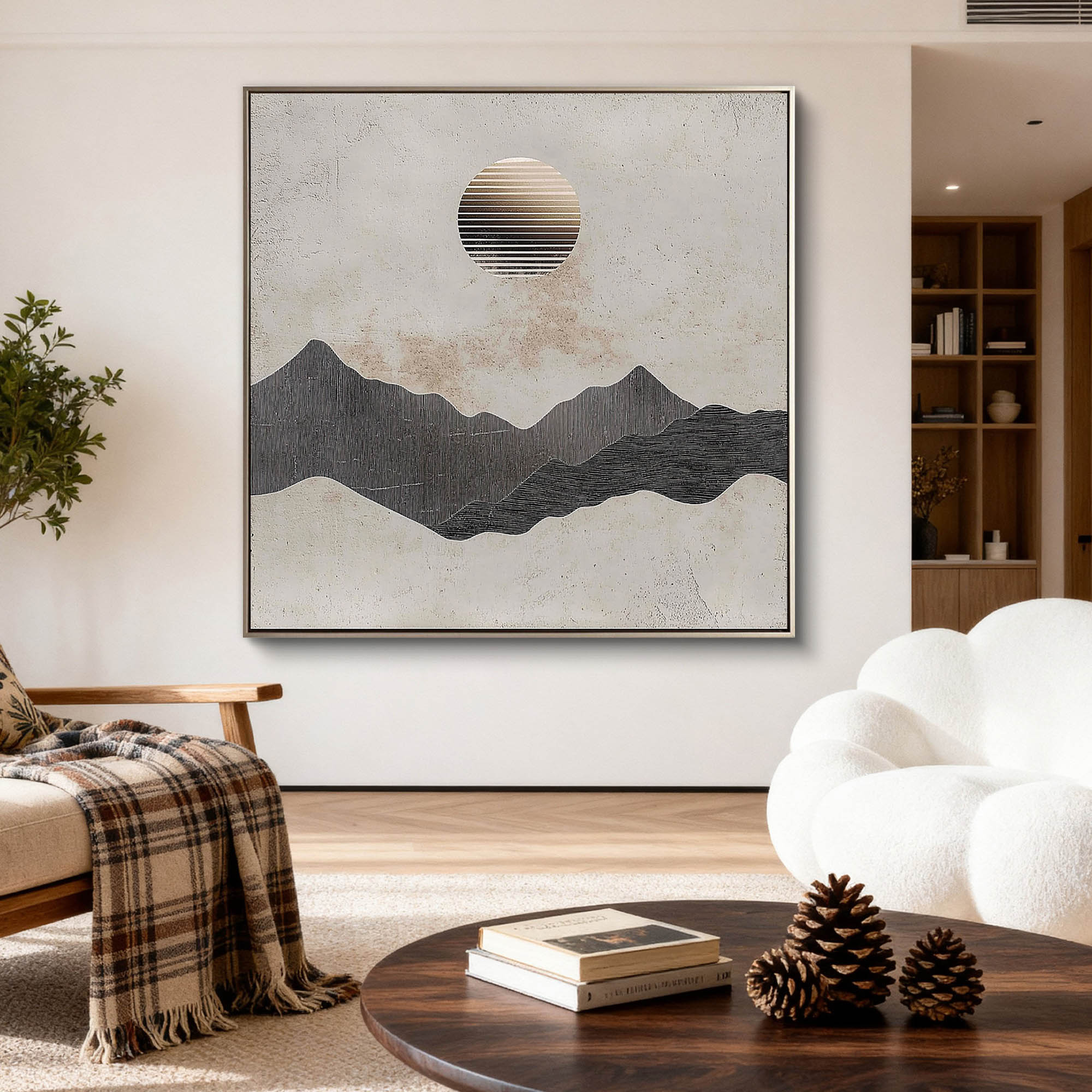 Abstract Canvas Art #AB864