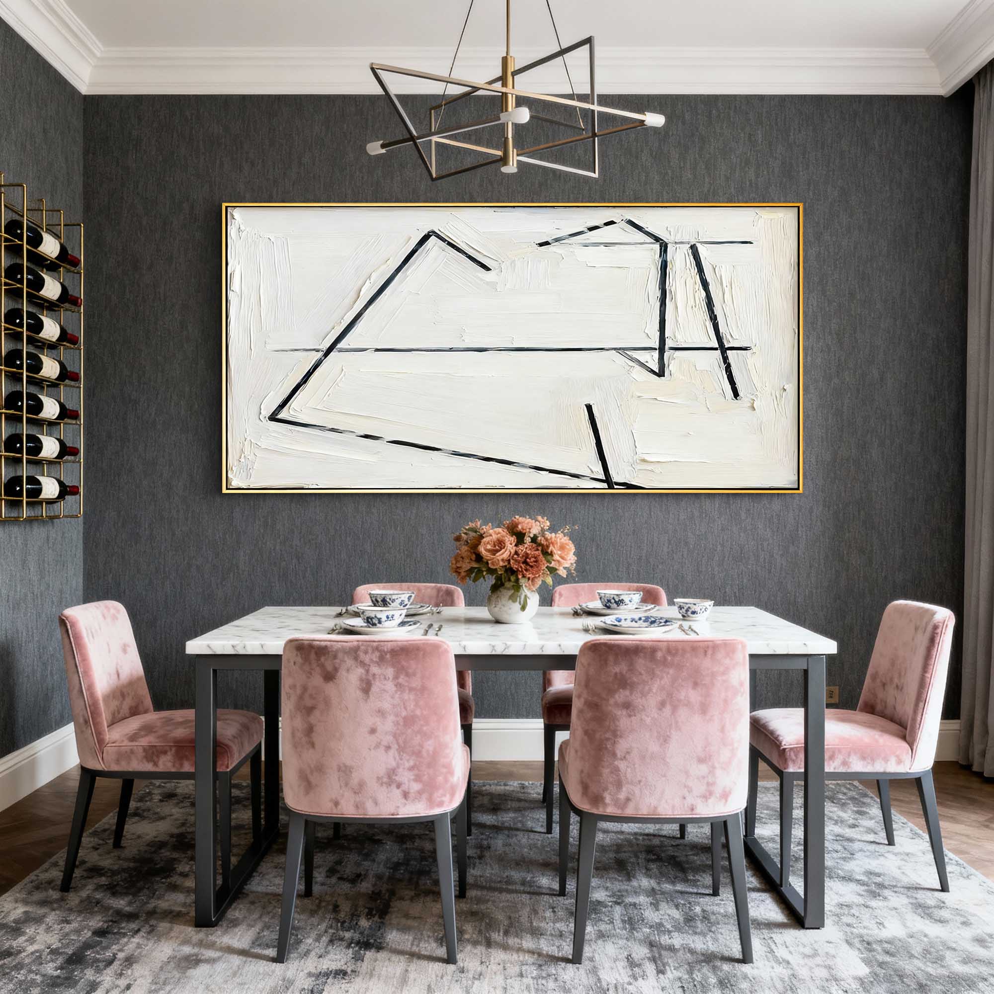 Abstract Canvas Art #AB878