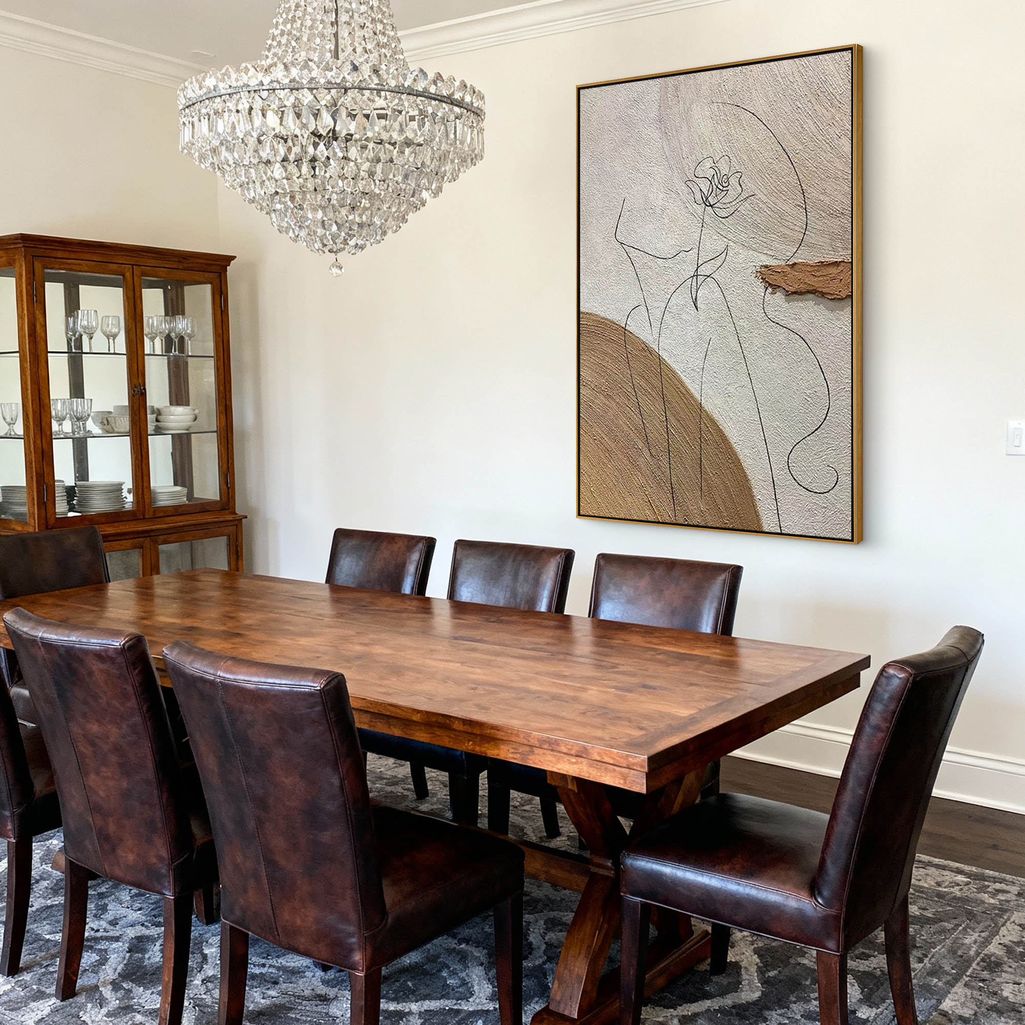 Abstract Canvas Art #AB886