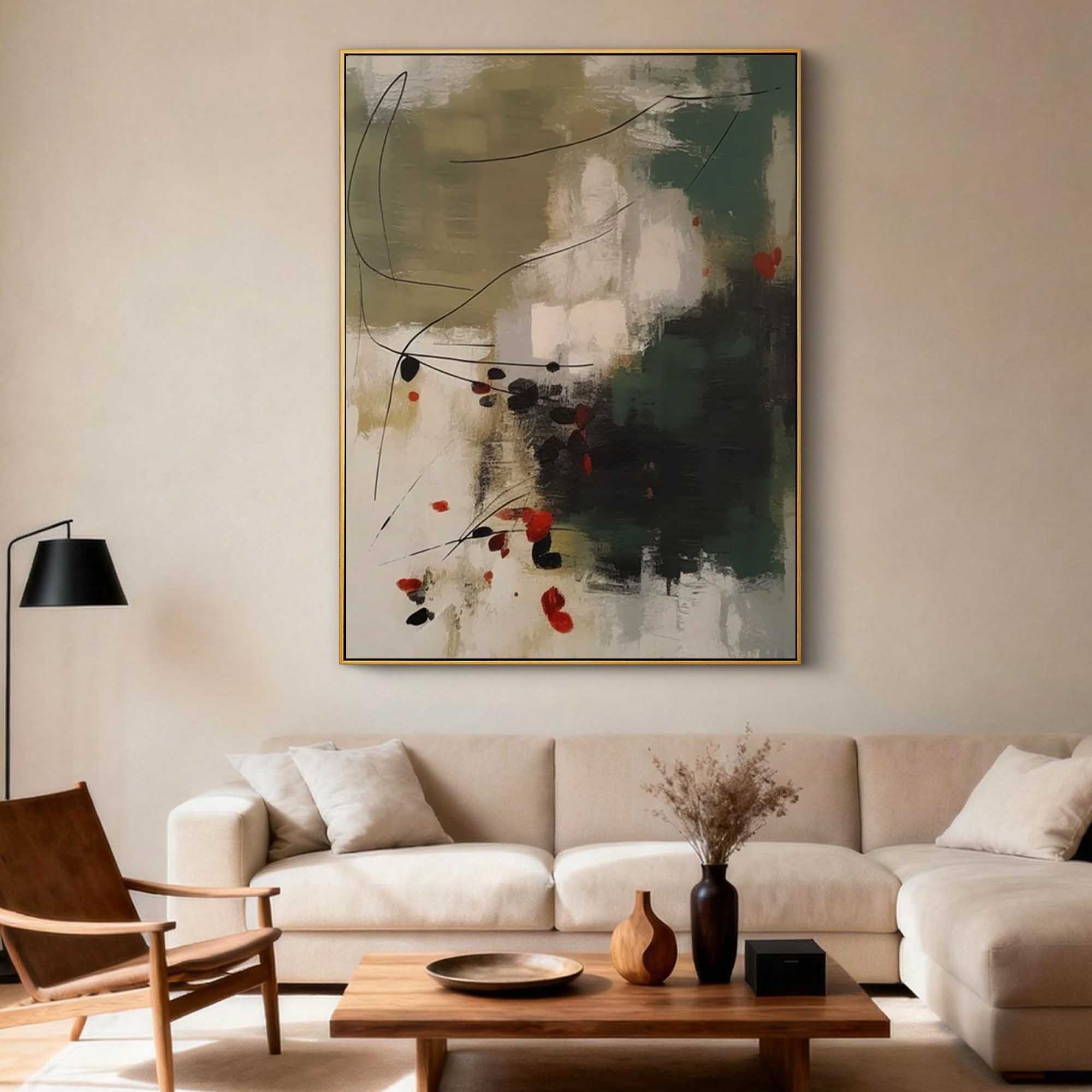 Abstract Canvas Art #AB979