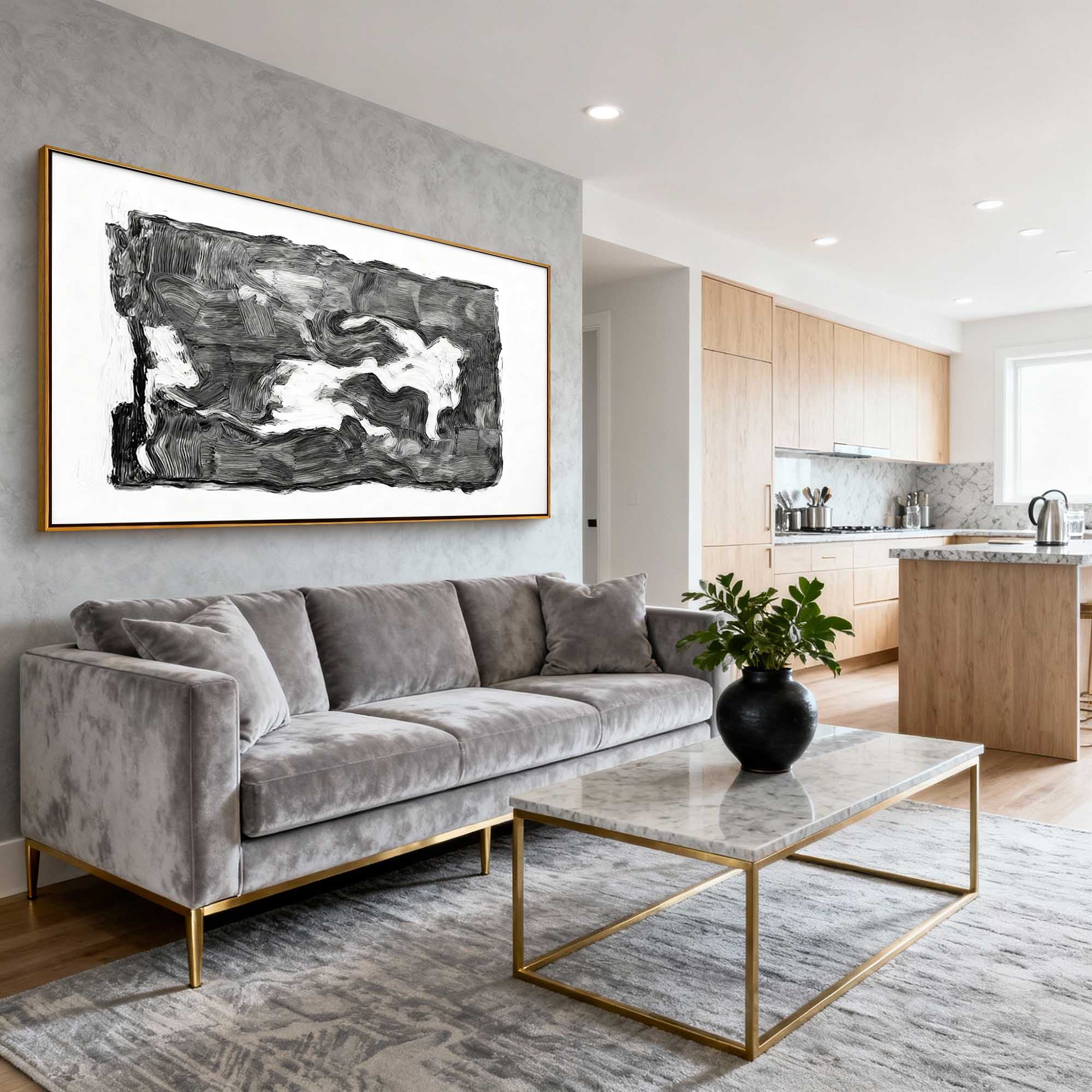 Abstract Canvas Art #AB877