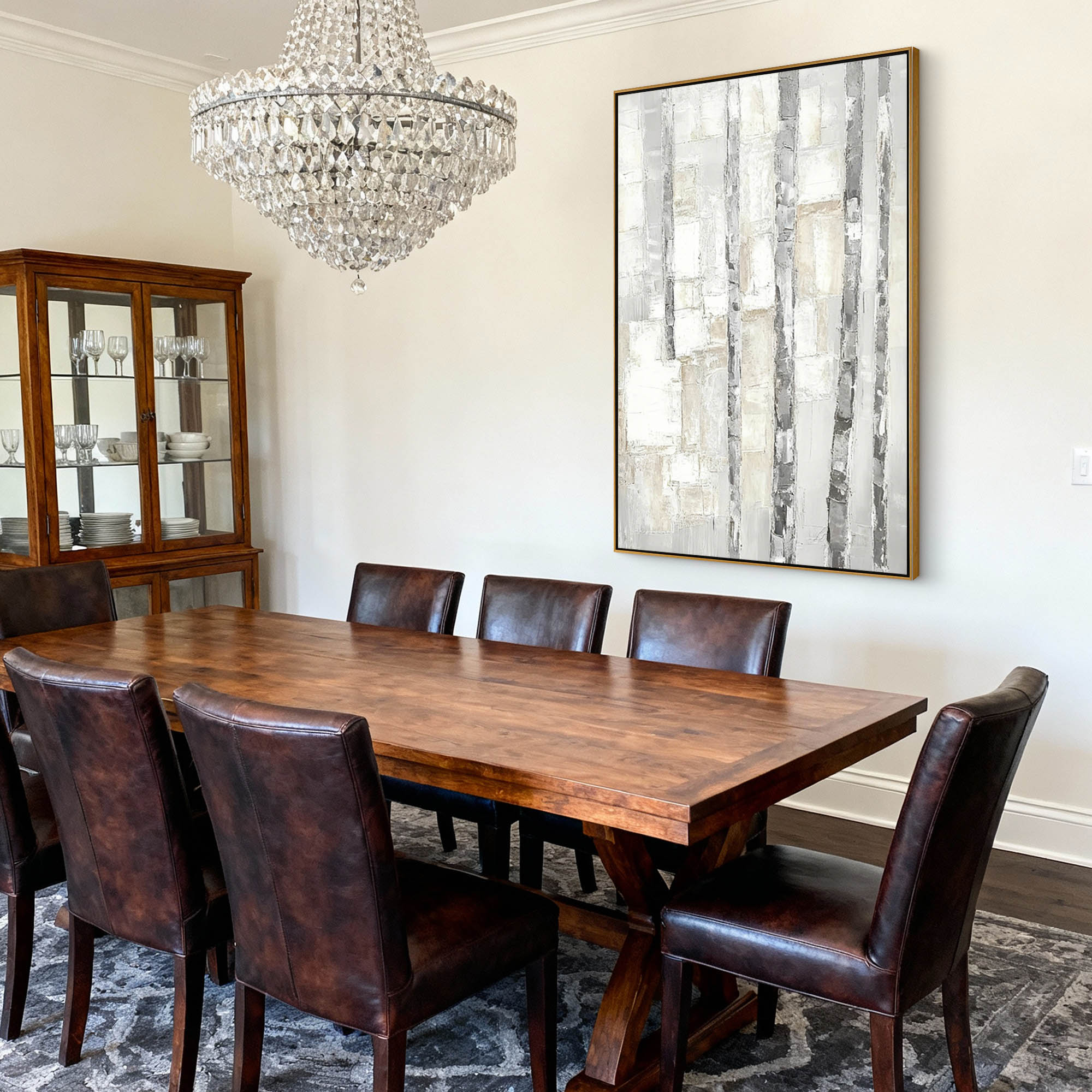 Abstract Canvas Art #AB906