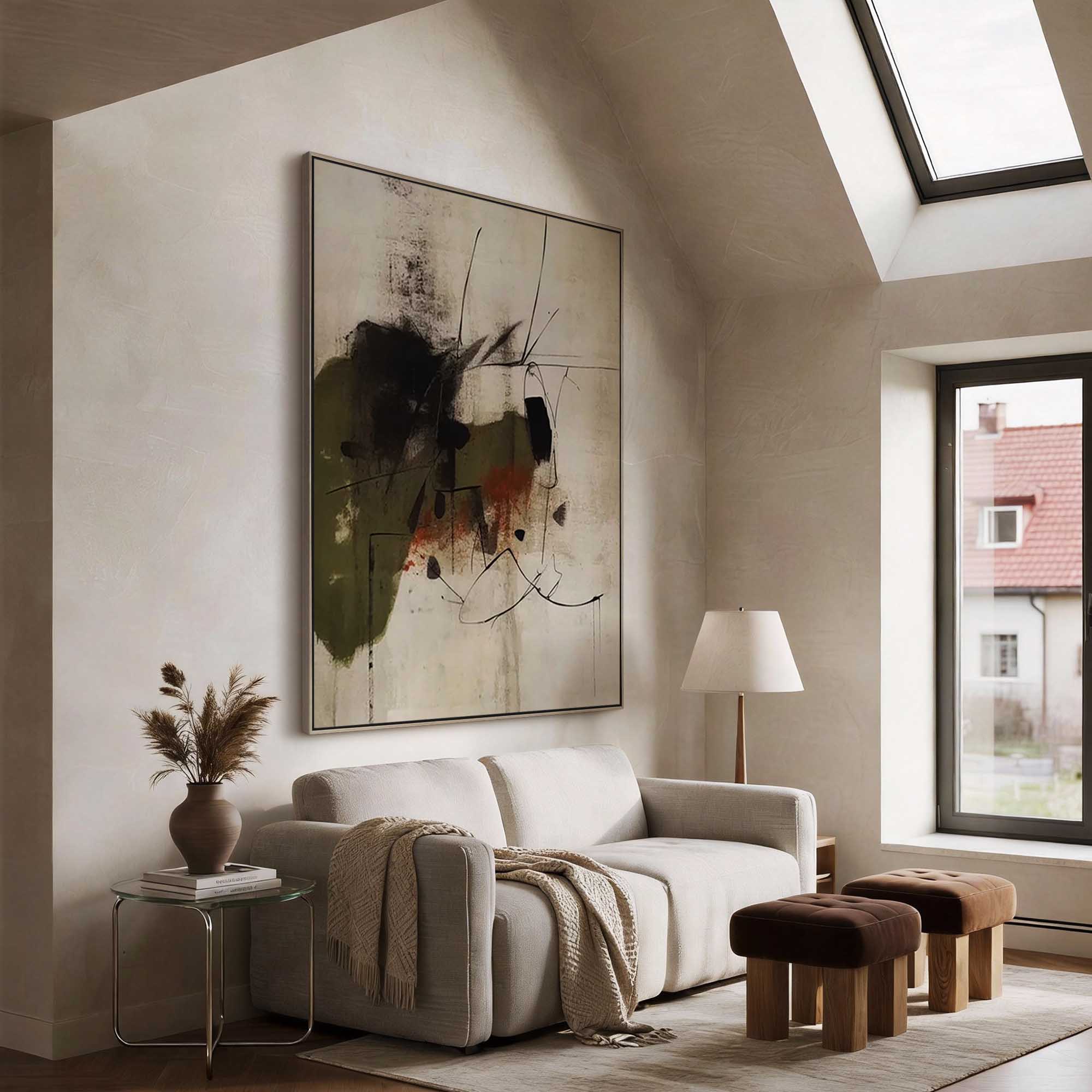 Abstract Canvas Art #AB980