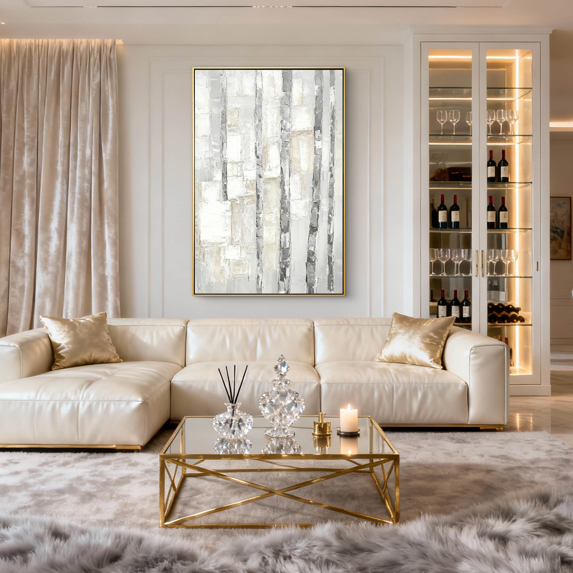 Abstract Canvas Art #AB906