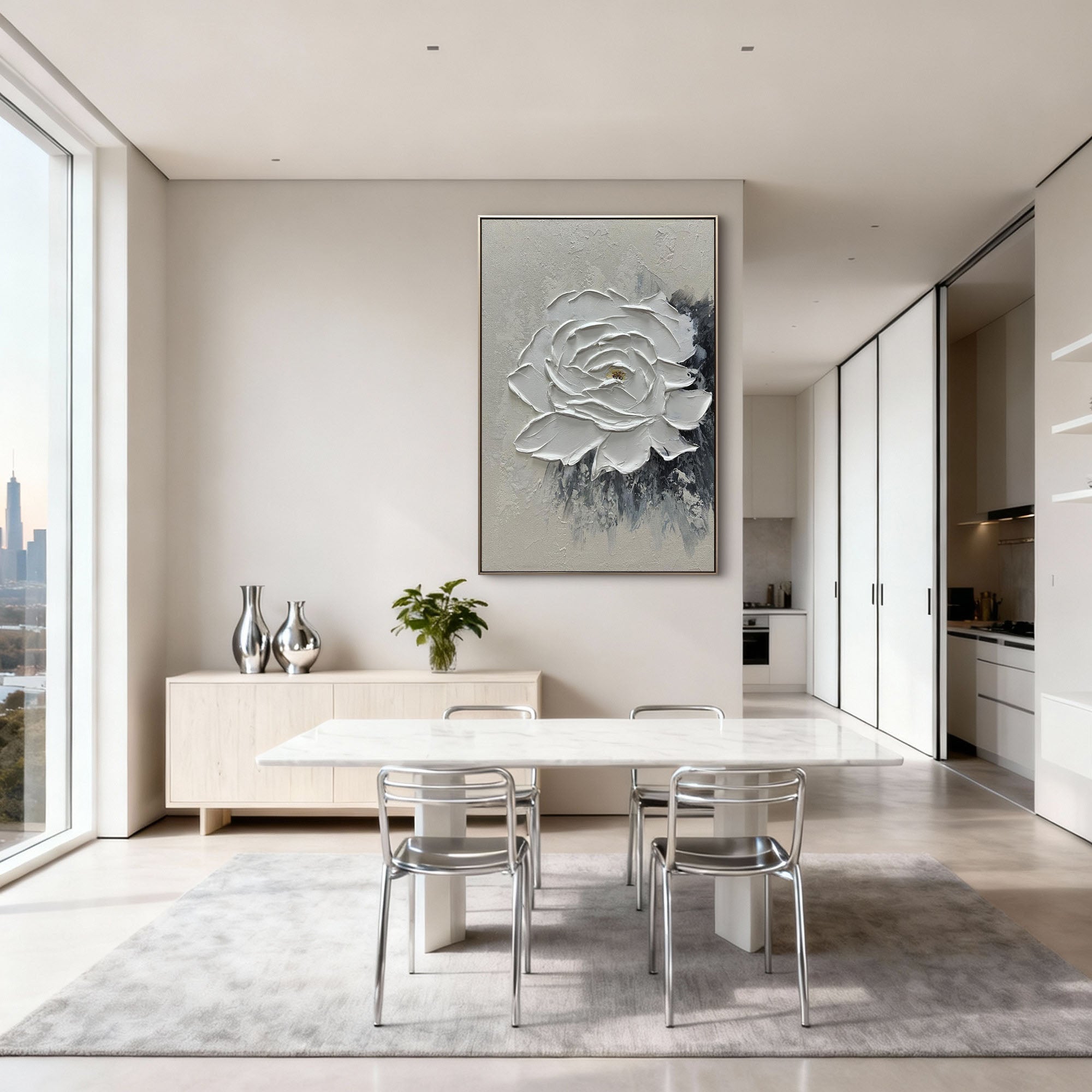 Flower Canvas Art #FL282