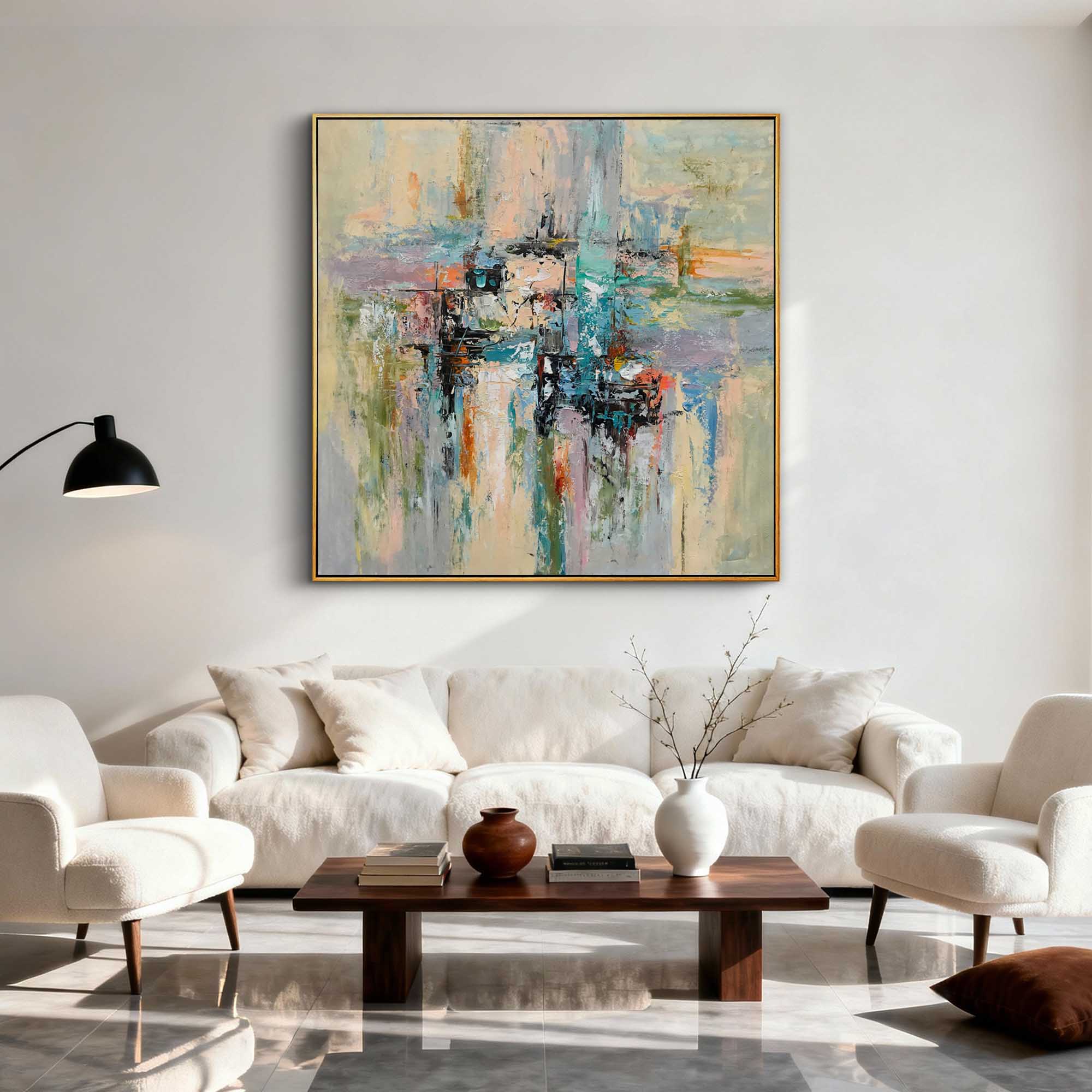 Abstract Canvas Art #AB1011
