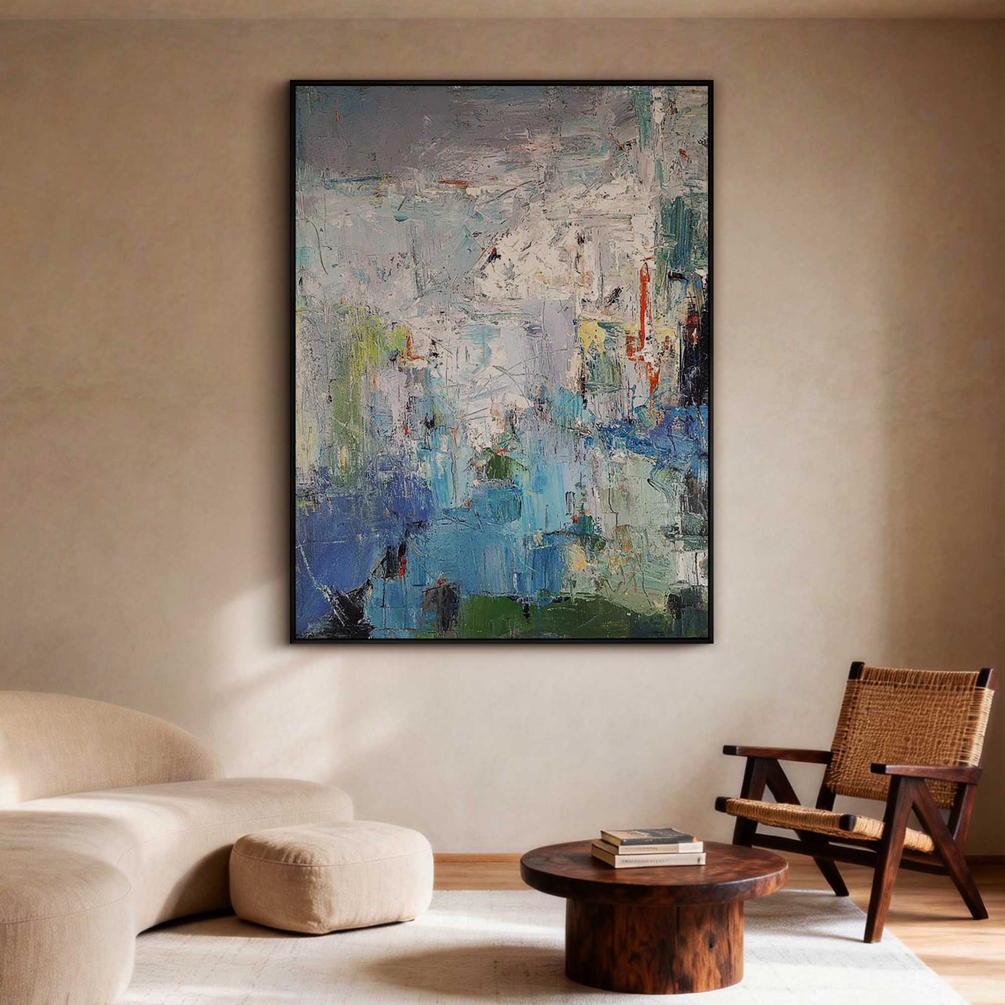 Abstract Canvas Art #AB974