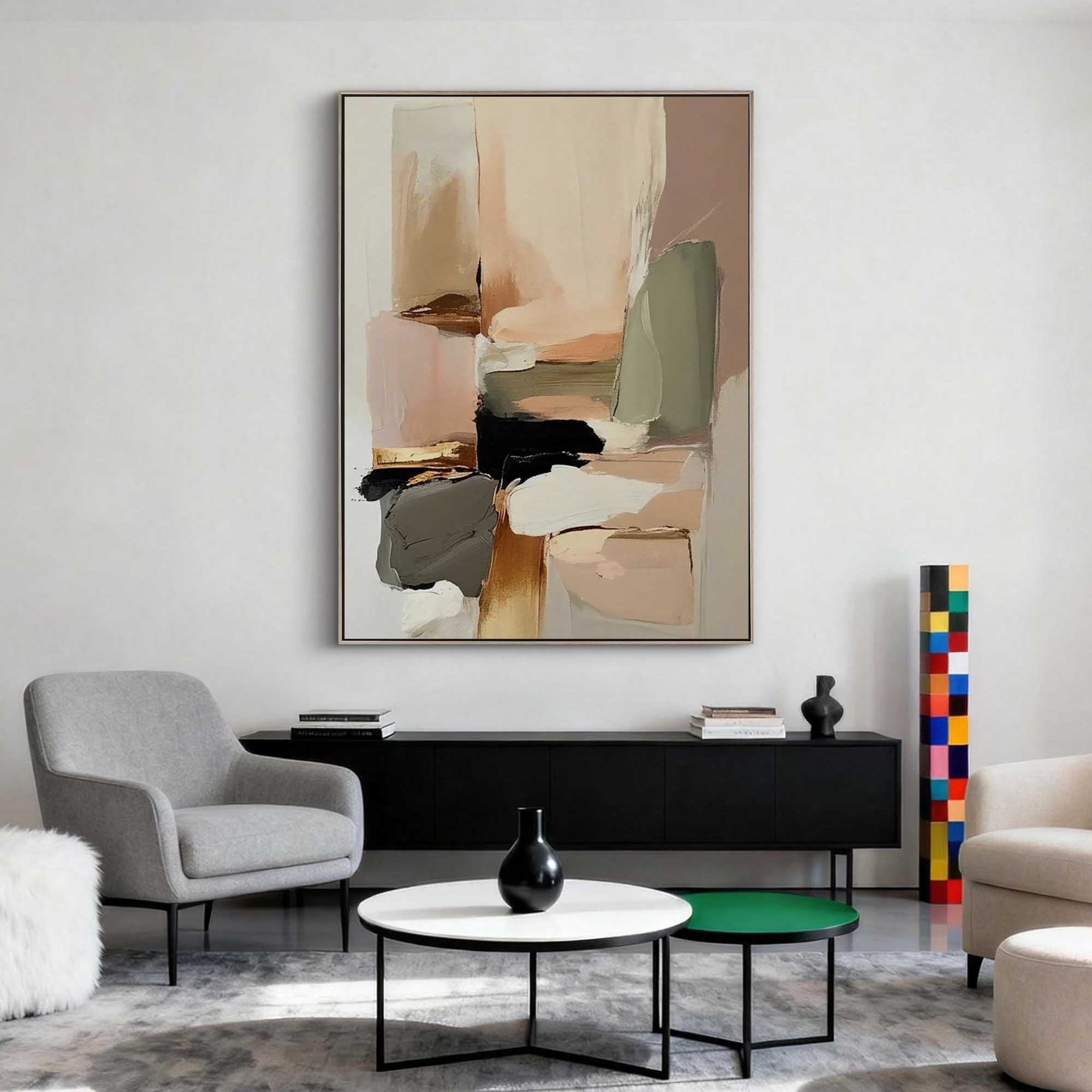 Abstract Canvas Art #AB984