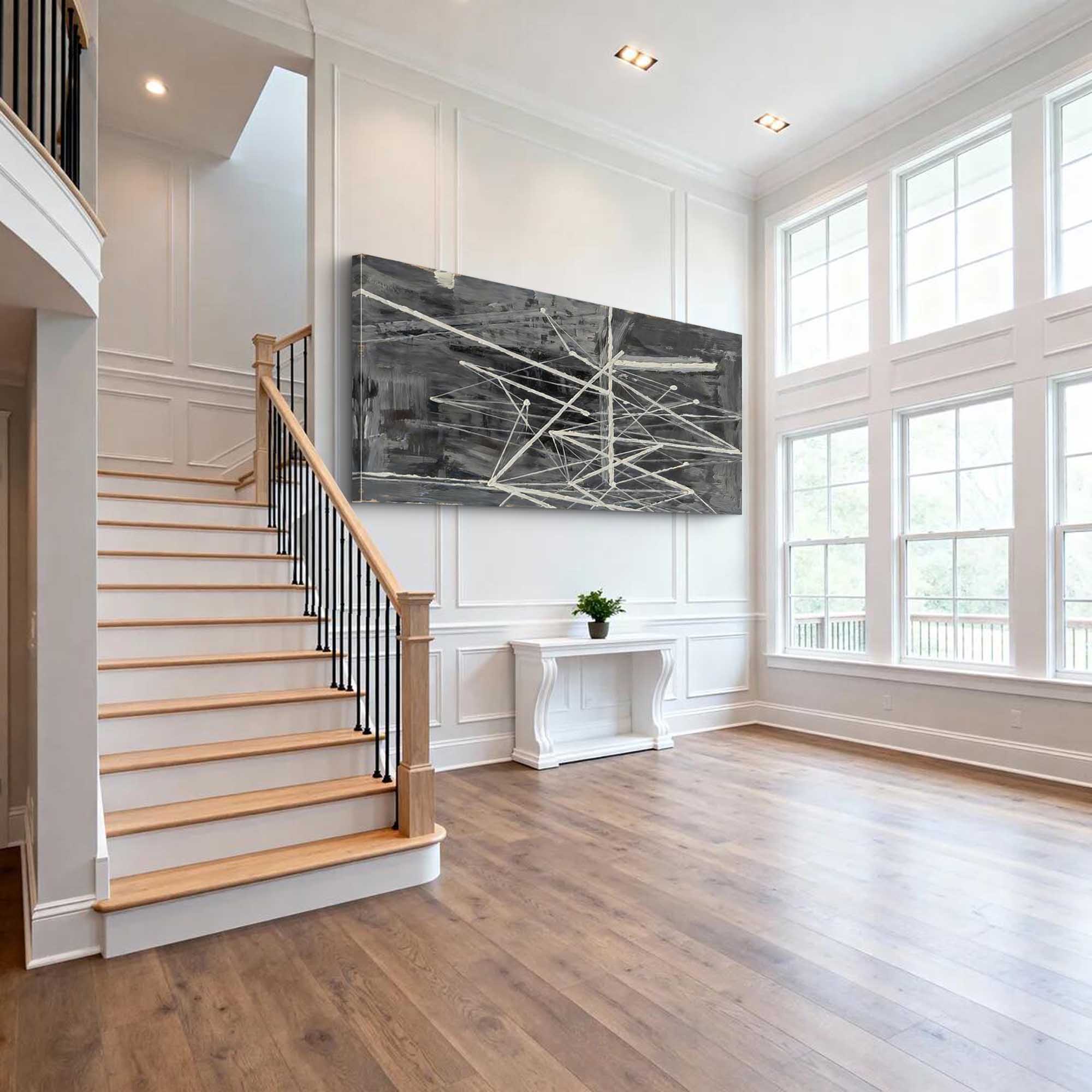 Abstract Canvas Art #AB879