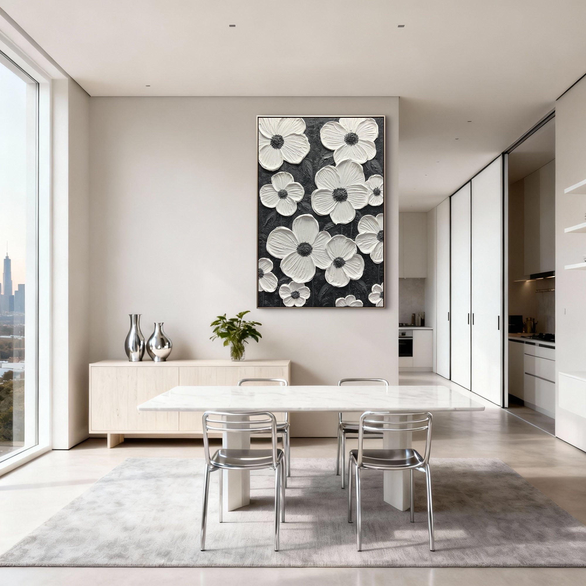 Flower Canvas Art #FL268