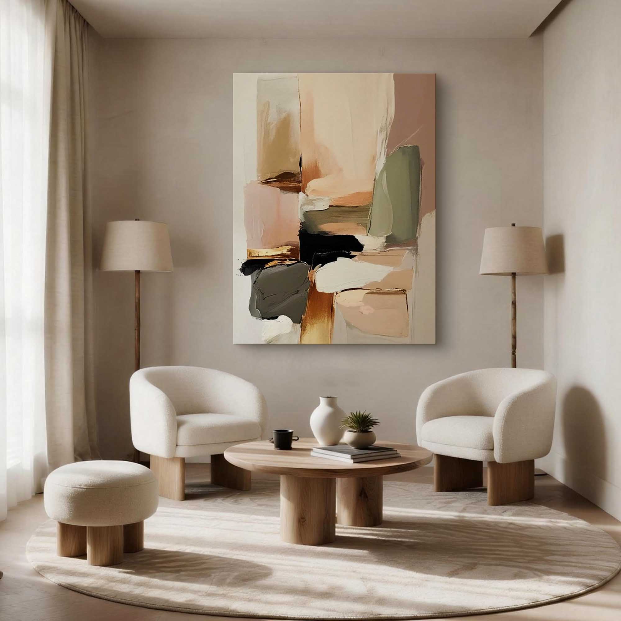 Abstract Canvas Art #AB984