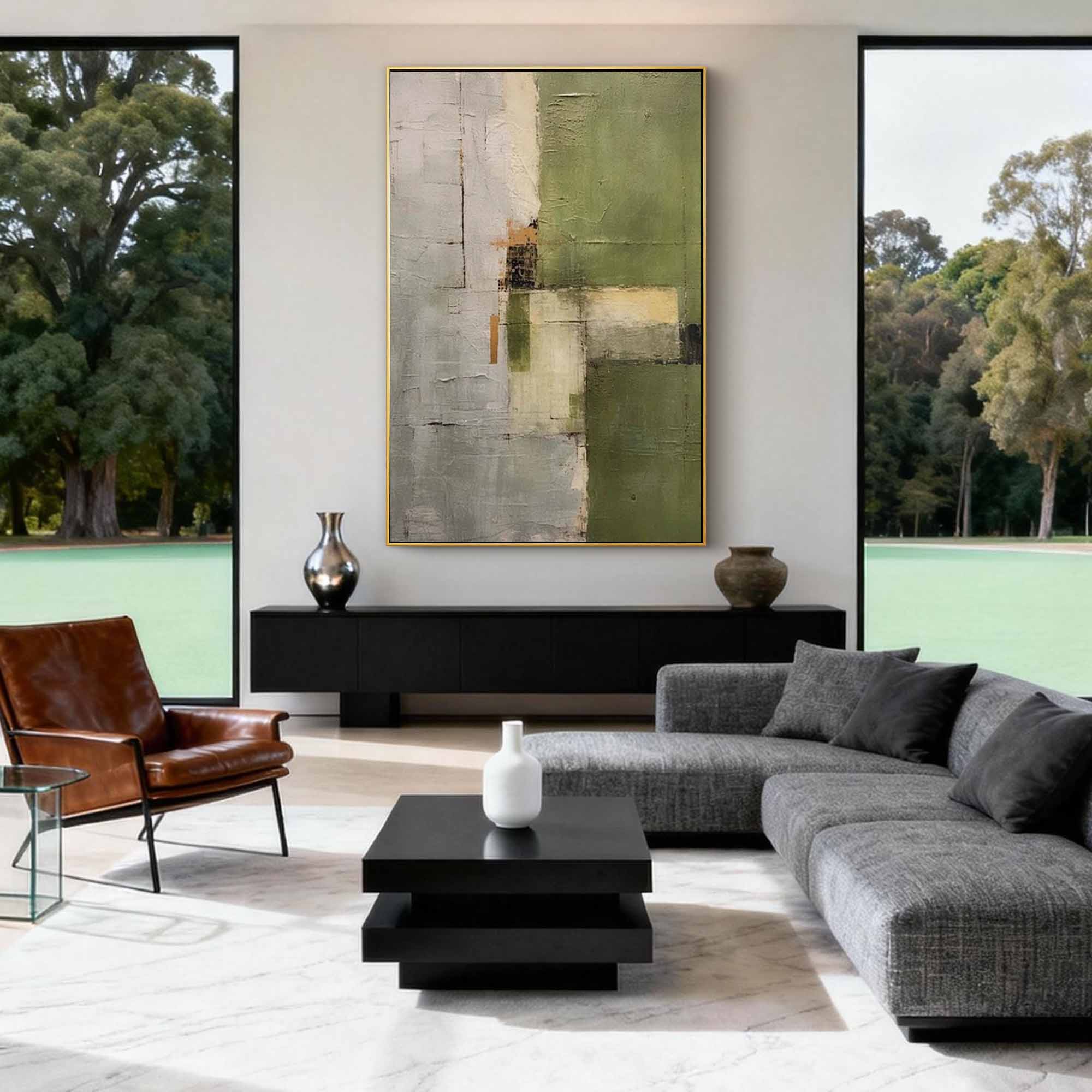 Abstract Canvas Art #AB936