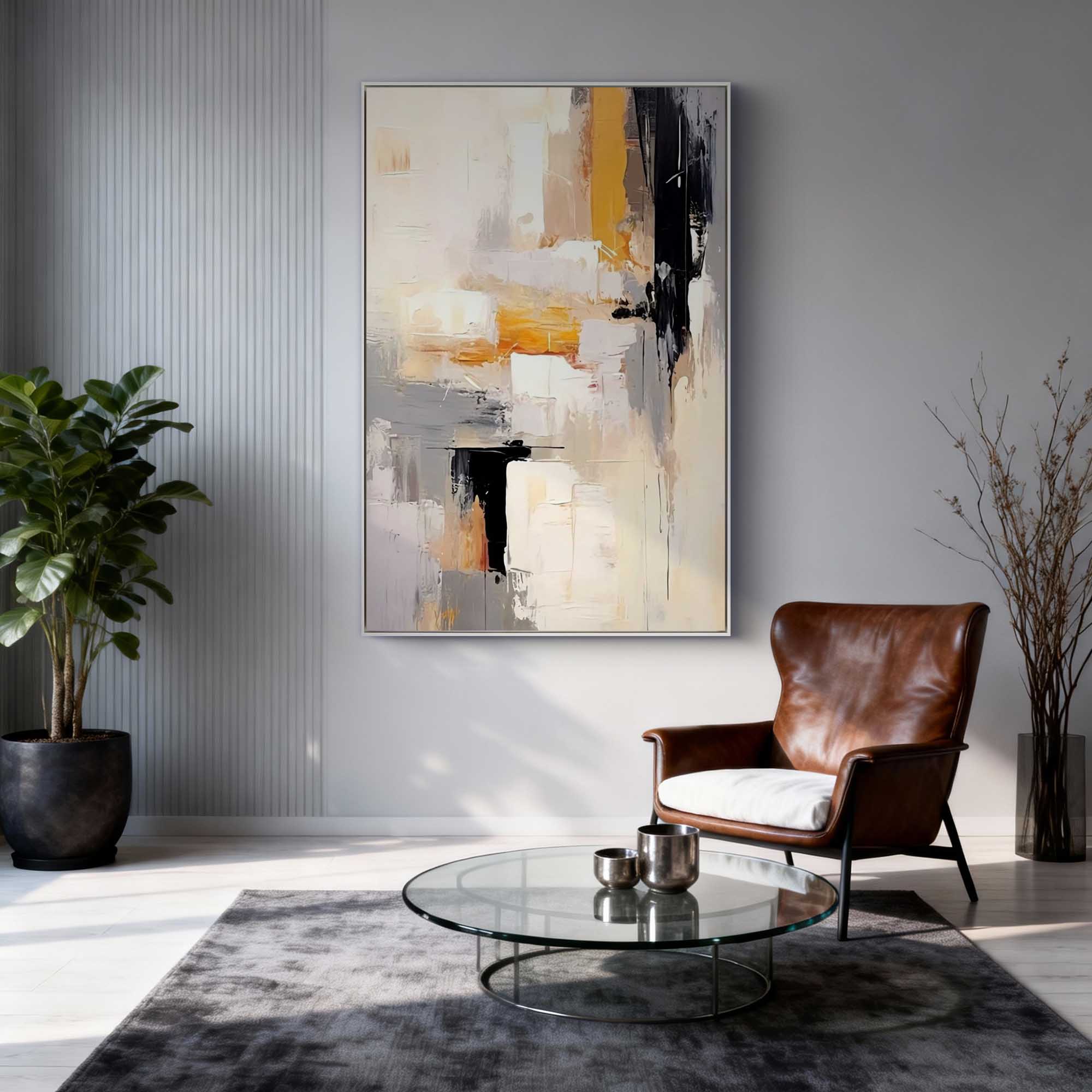 Abstract Canvas Art #AB956