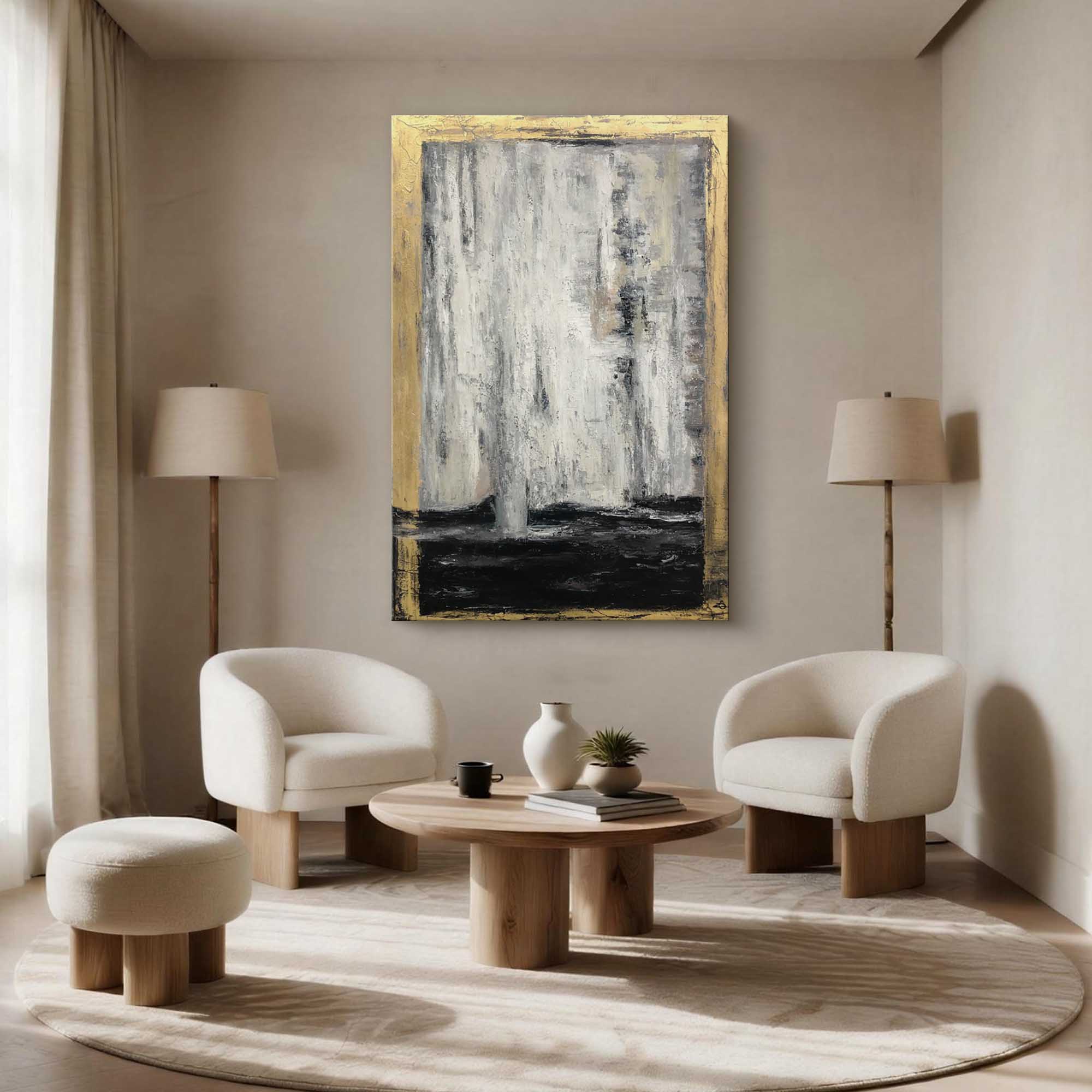 Abstract Canvas Art #AB947