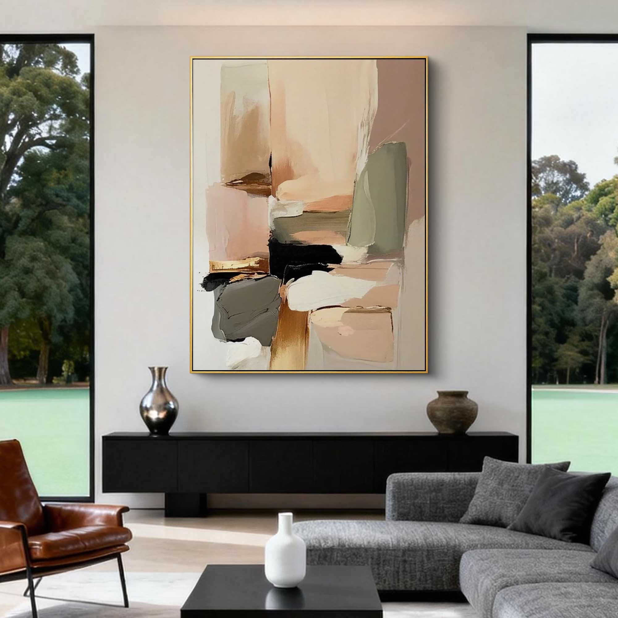 Abstract Canvas Art #AB984