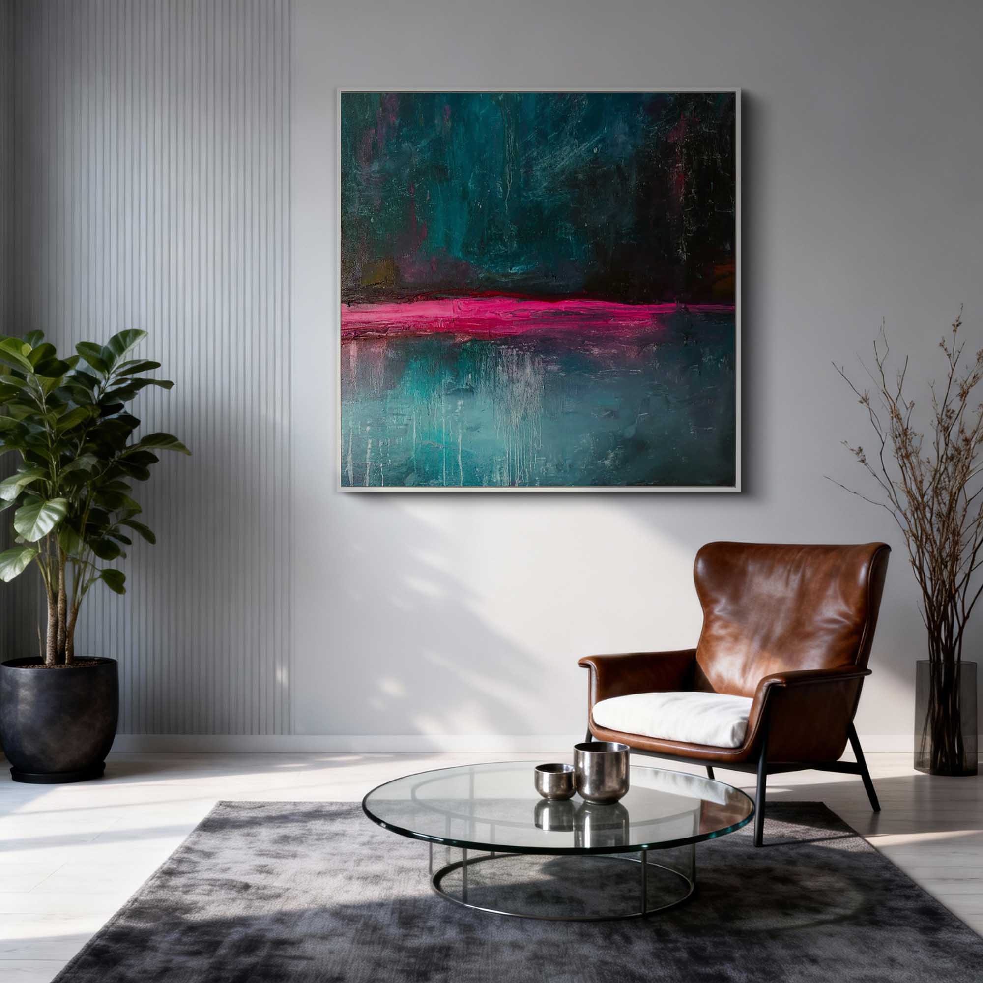 Abstract Canvas Art #AB1017