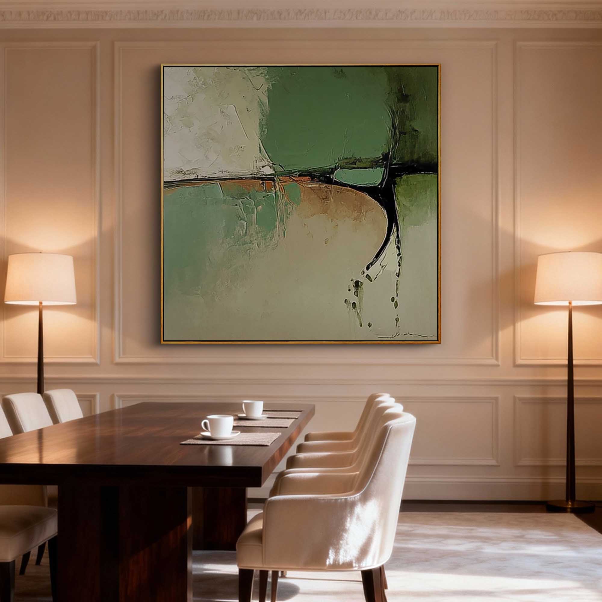 Abstract Canvas Art #AB1003