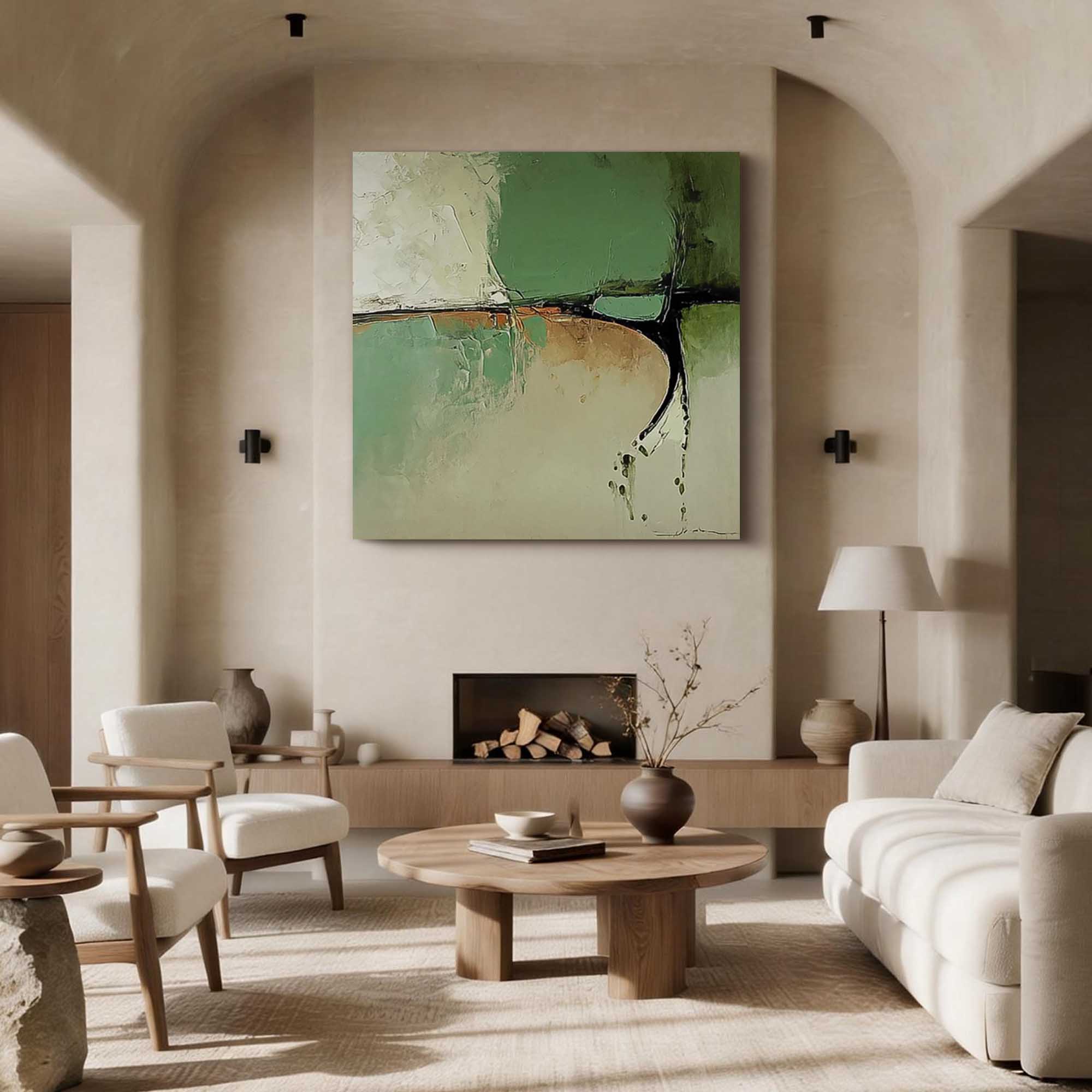 Abstract Canvas Art #AB1003