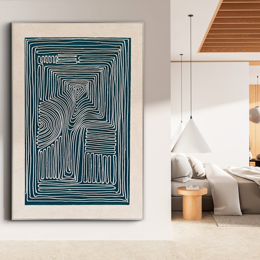 Abstract Canvas Art #AB810