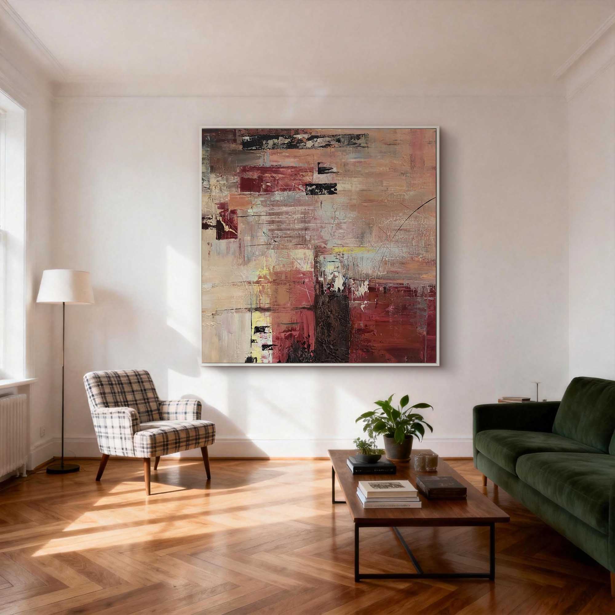 Abstract Canvas Art #AB1012
