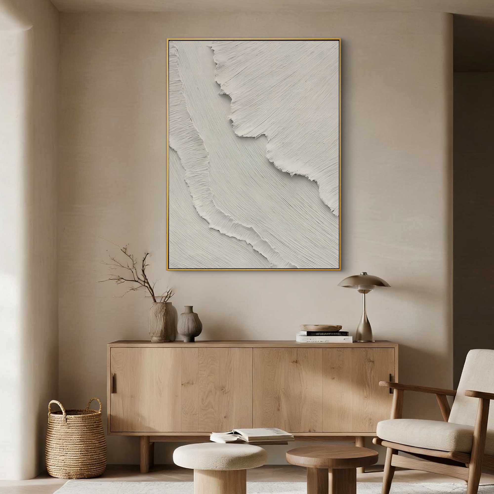Glacial Fracture|Plaster & Texture Art #PT411