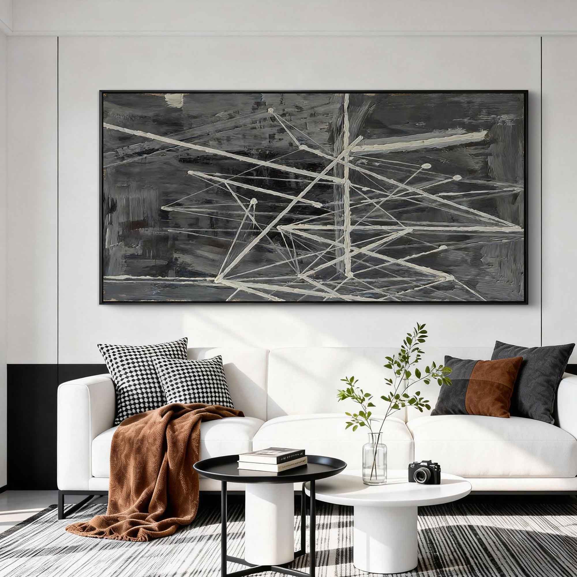 Abstract Canvas Art #AB879