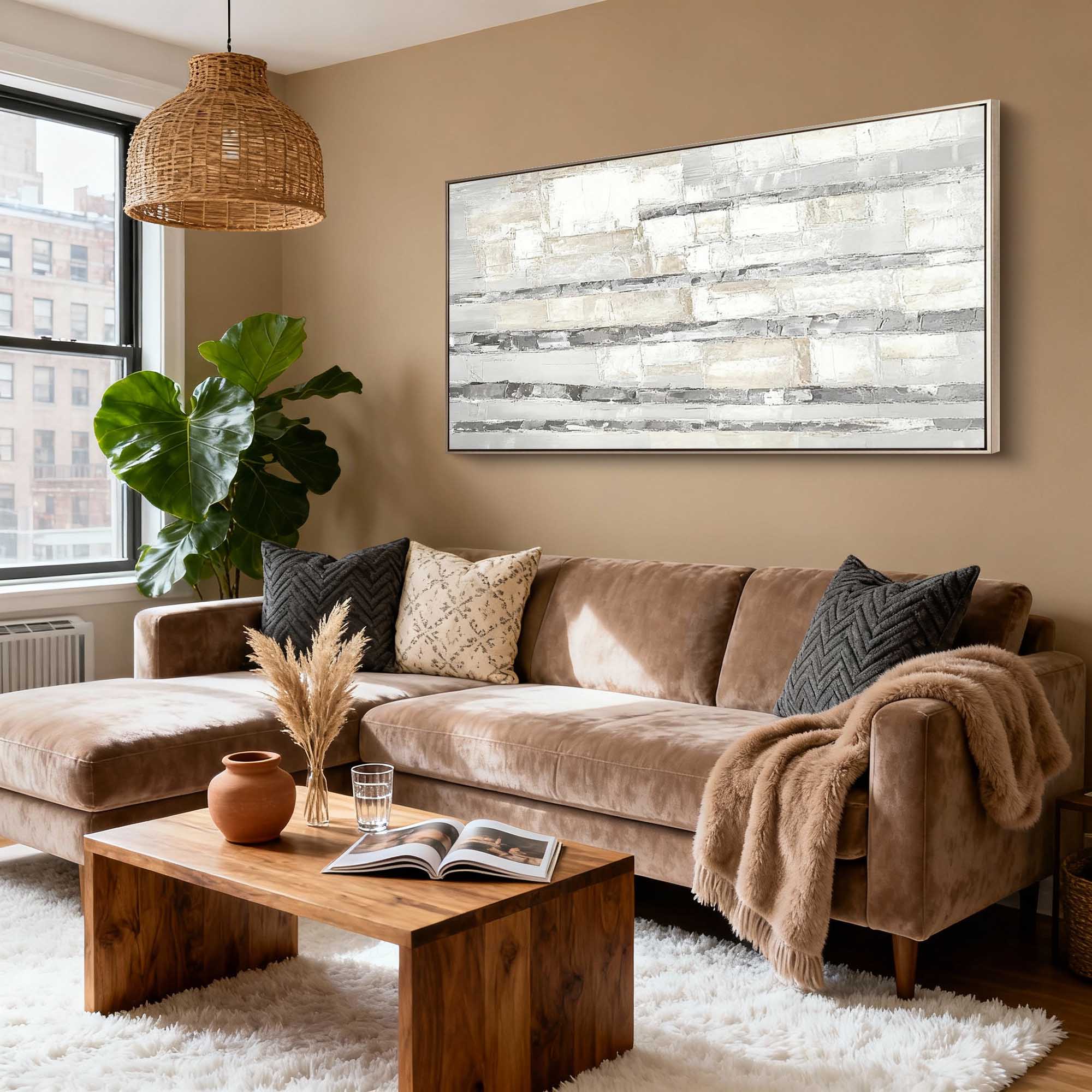 Abstract Canvas Art #AB873