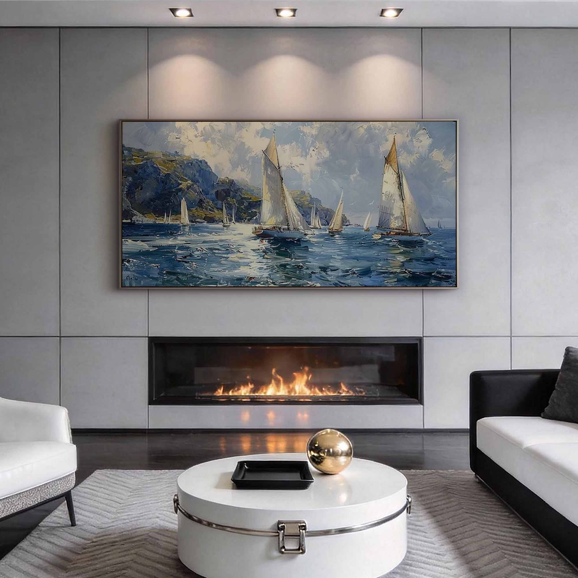 Landscape Canvas Art #LC130