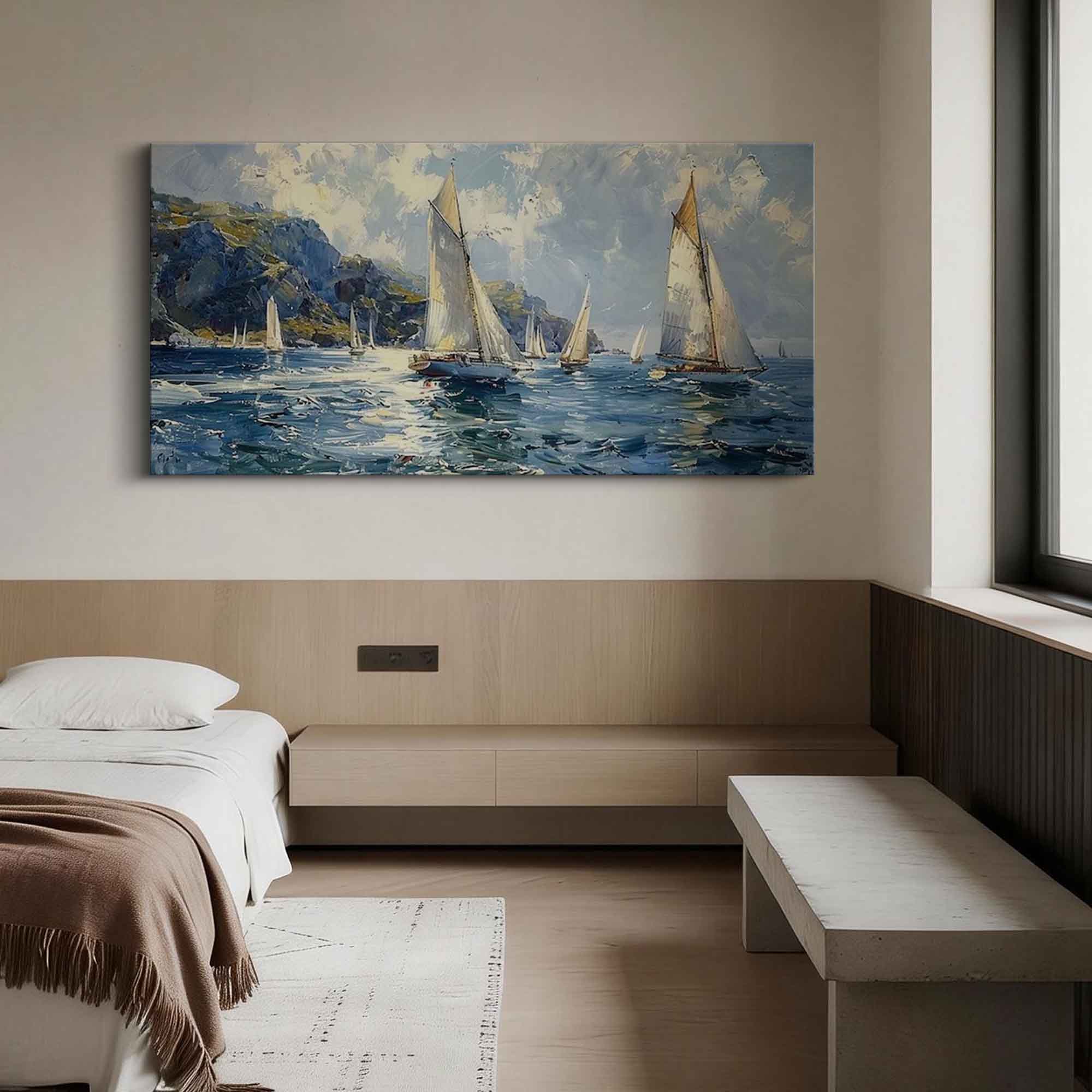 Landscape Canvas Art #LC130