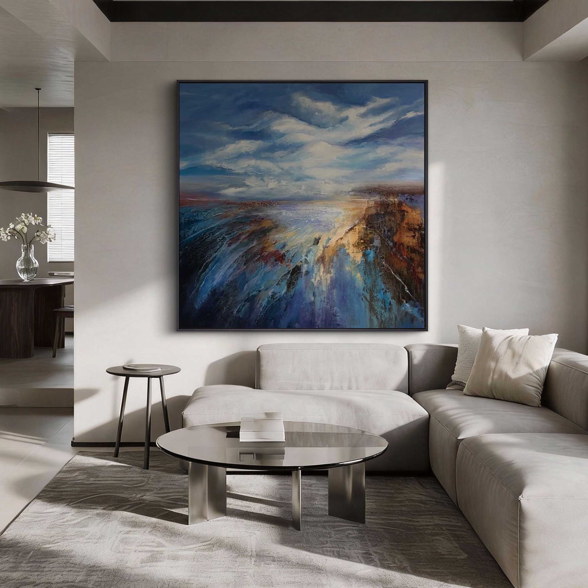 Abstract Canvas Art #AB1019