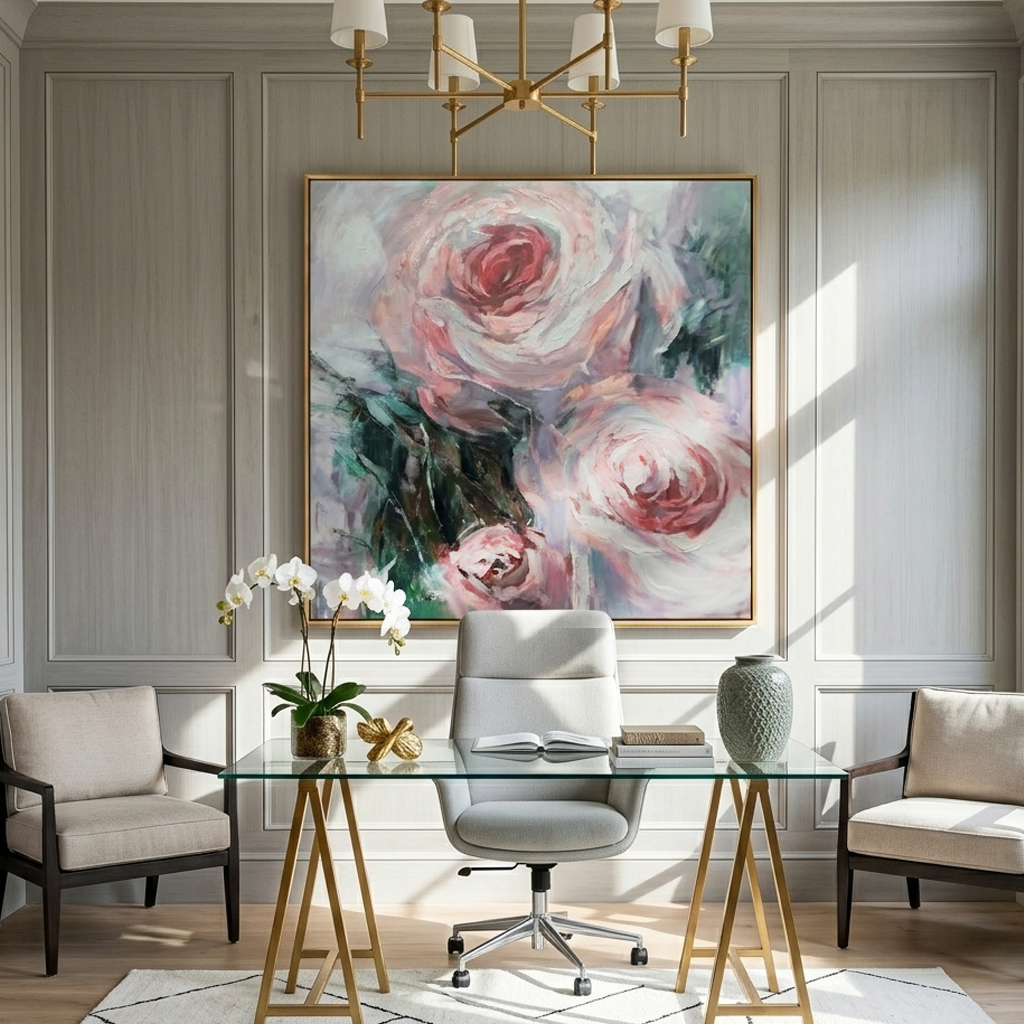 Flower Canvas Art #FL326
